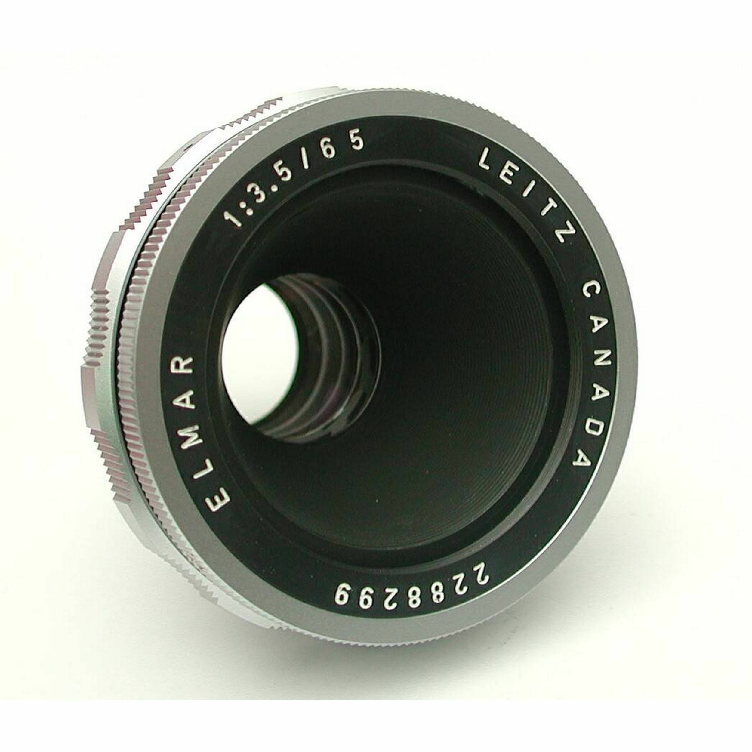 Leitz 65mm f3.5 Elmar Chrome + Box