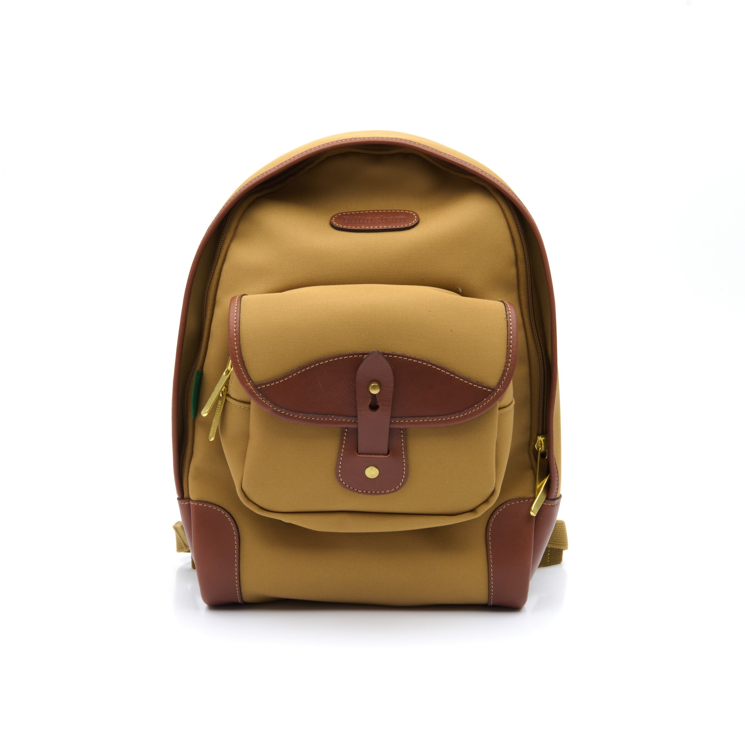 Billingham 35 Rucksack Khaki Canvas / Tan Leather For Cameras