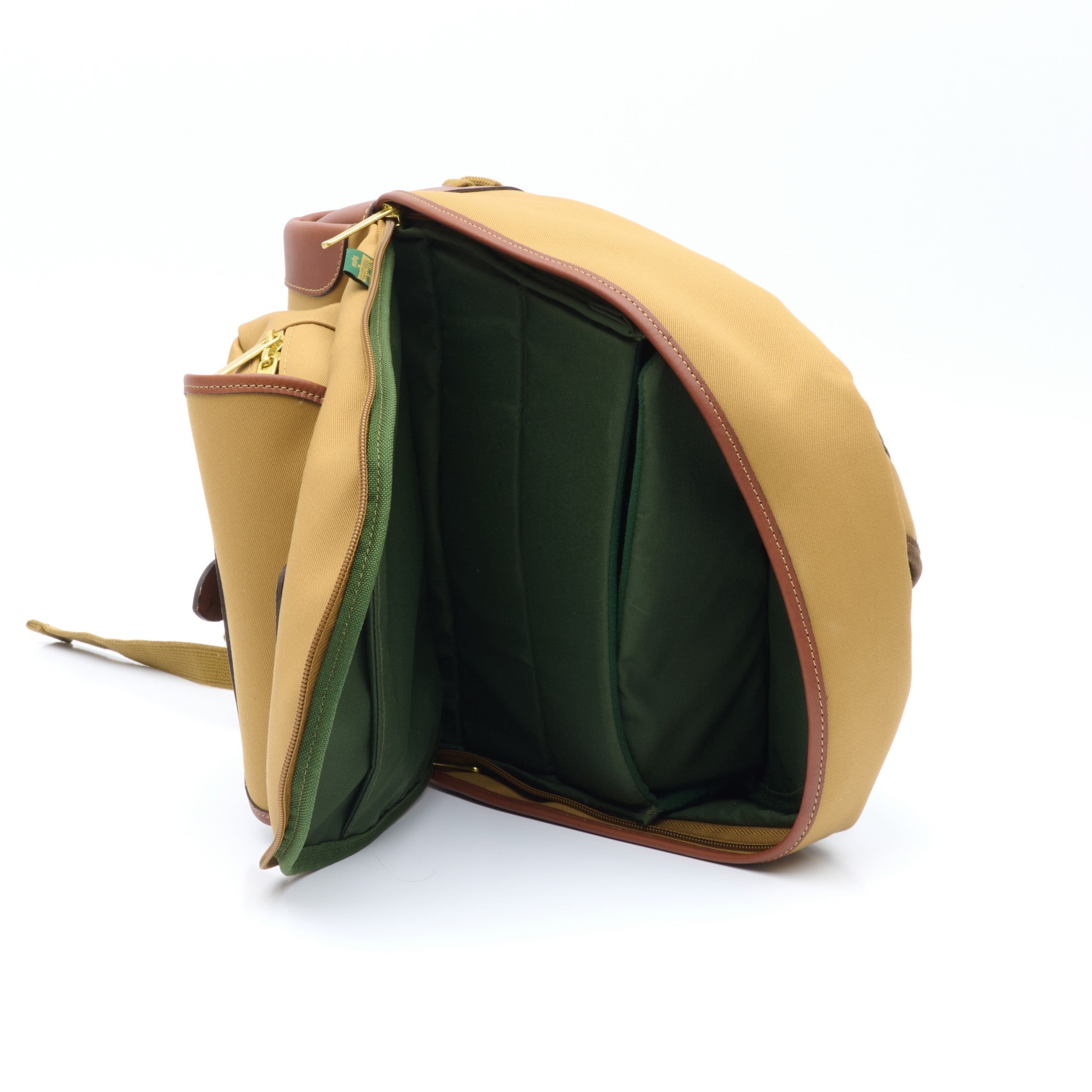 Billingham 35 Rucksack Khaki Canvas / Tan Leather For Cameras