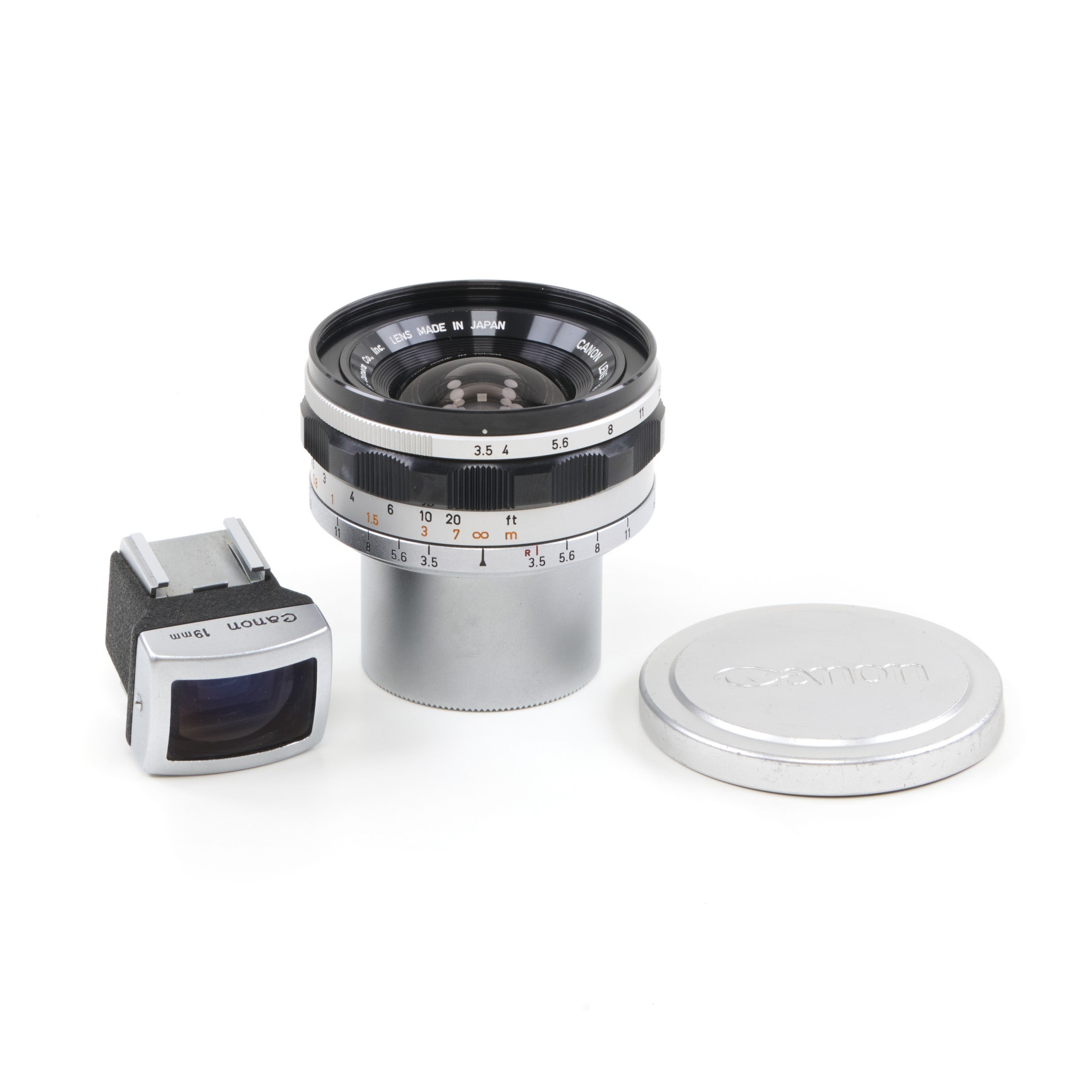 Canon 19mm f3.5 Lens Set M39 LTM