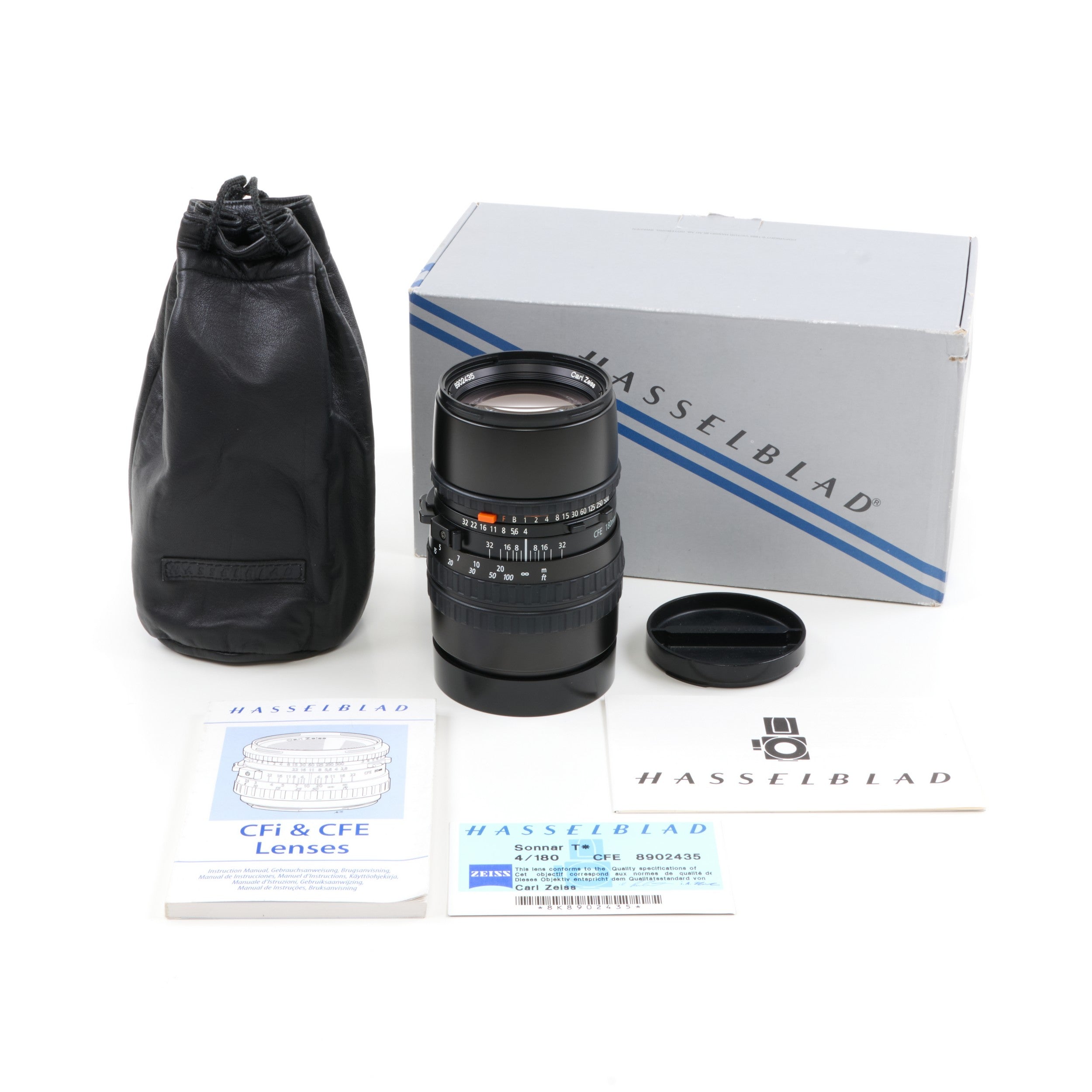 Carl Zeiss 180mm f4 Sonnar CFE For Hasselblad V System + Box