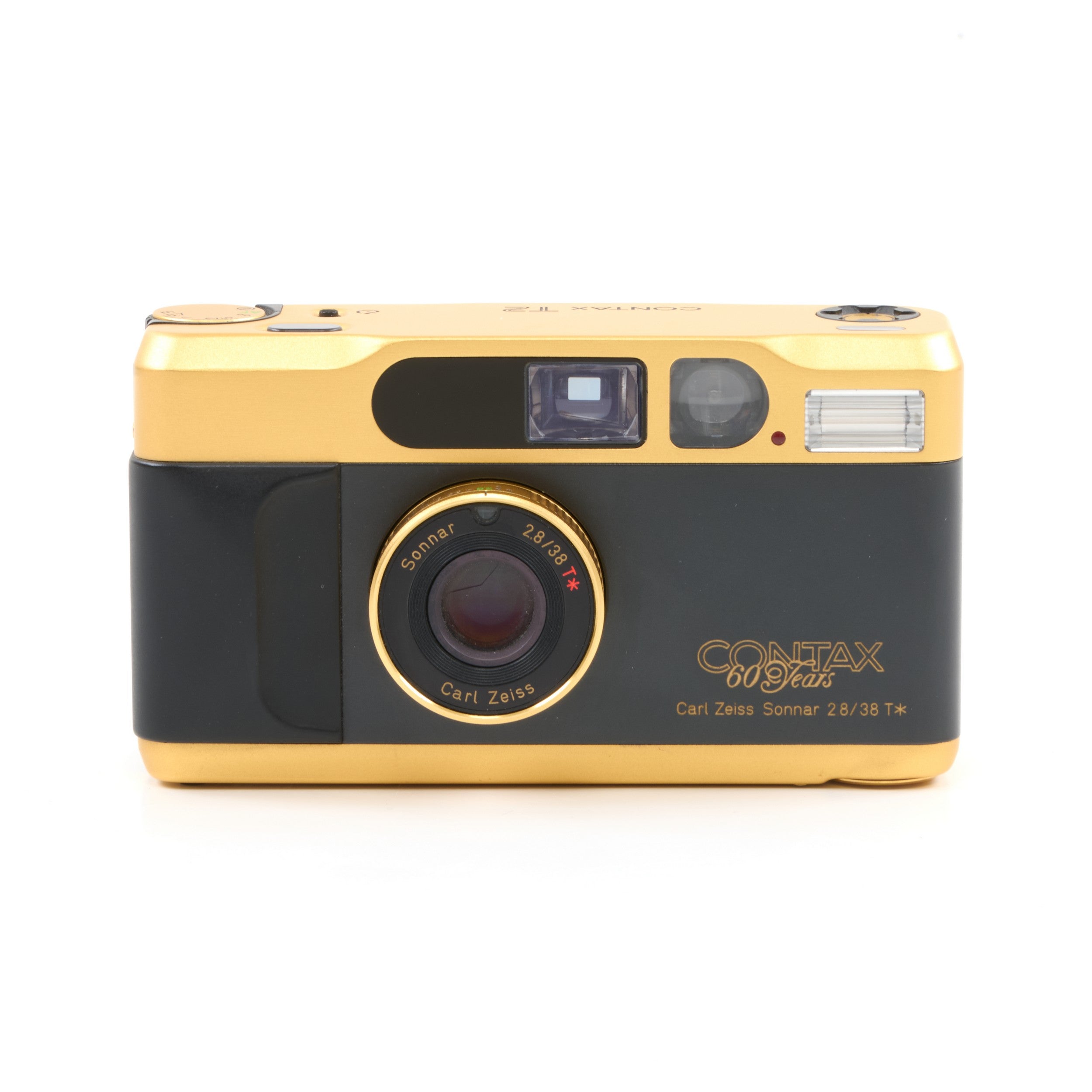 Contax T2 Gold 60 Years 35mm Point And Shoot Film Camera