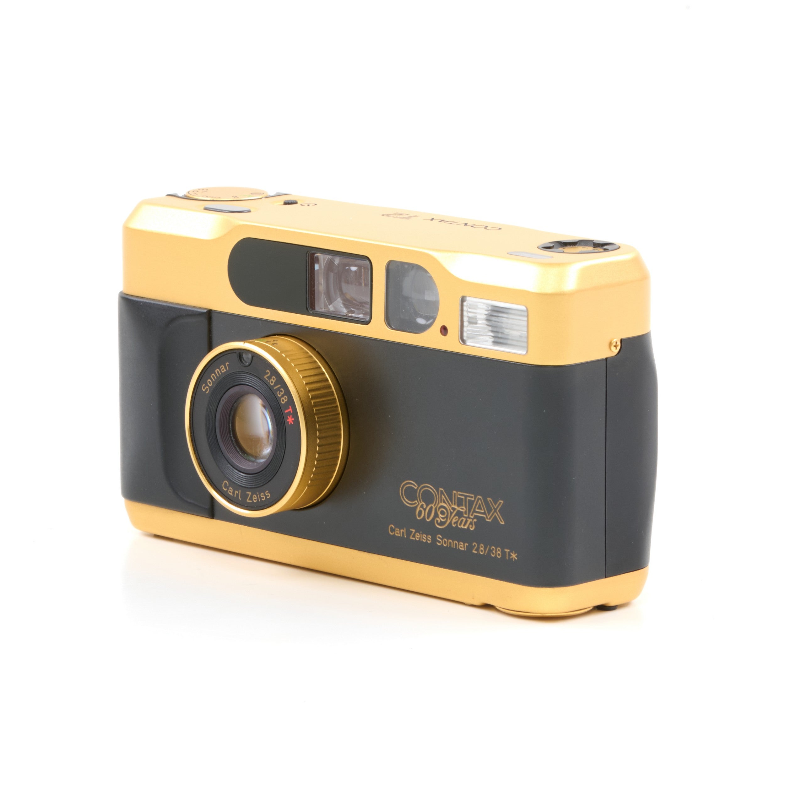 Contax T2 Gold 60 Years 35mm Point And Shoot Film Camera