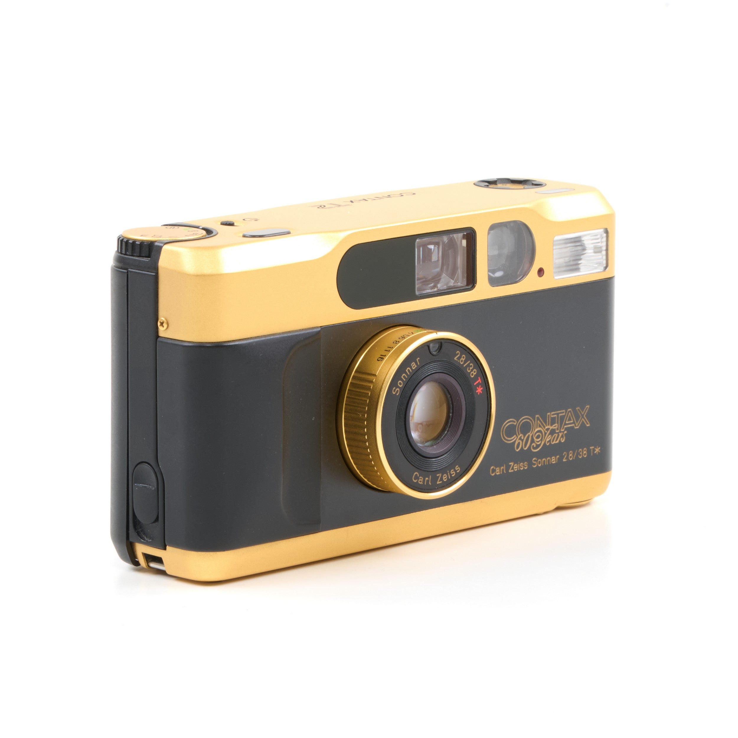 Contax T2 Gold 60 Years 35mm Point And Shoot Film Camera