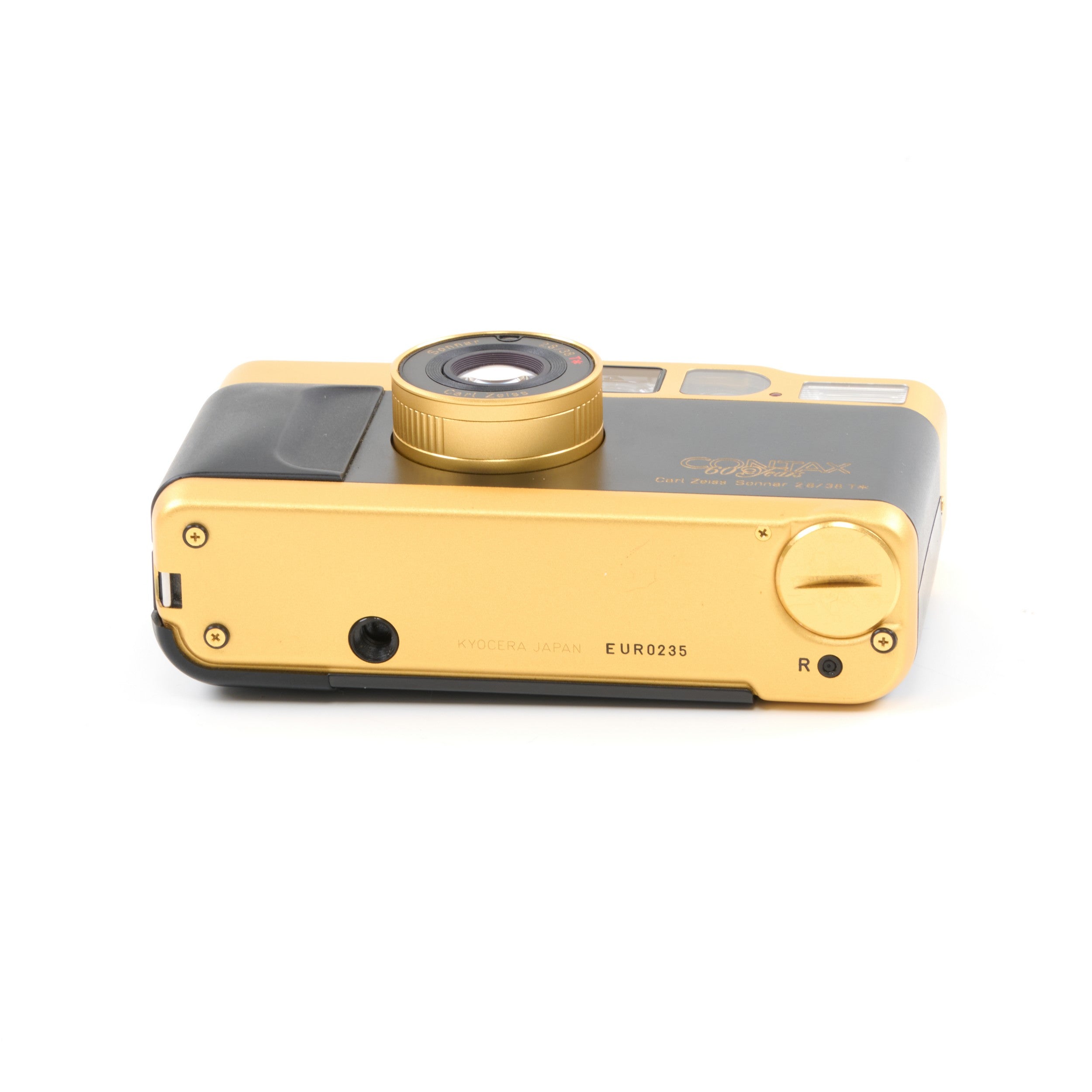 Contax T2 Gold 60 Years 35mm Point And Shoot Film Camera