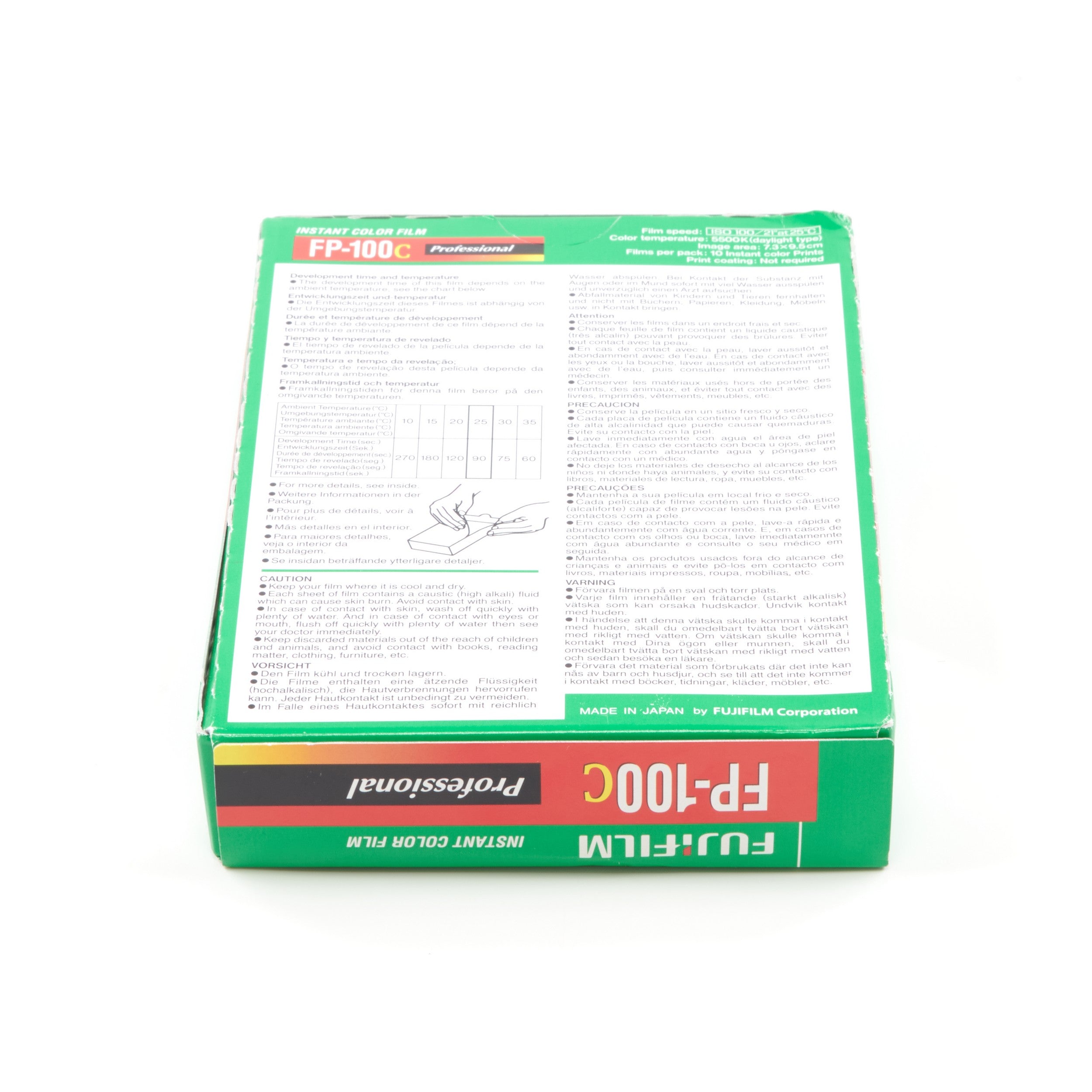 Fujifilm FP-100C Professional Instant Film Exp. Date 2016-04