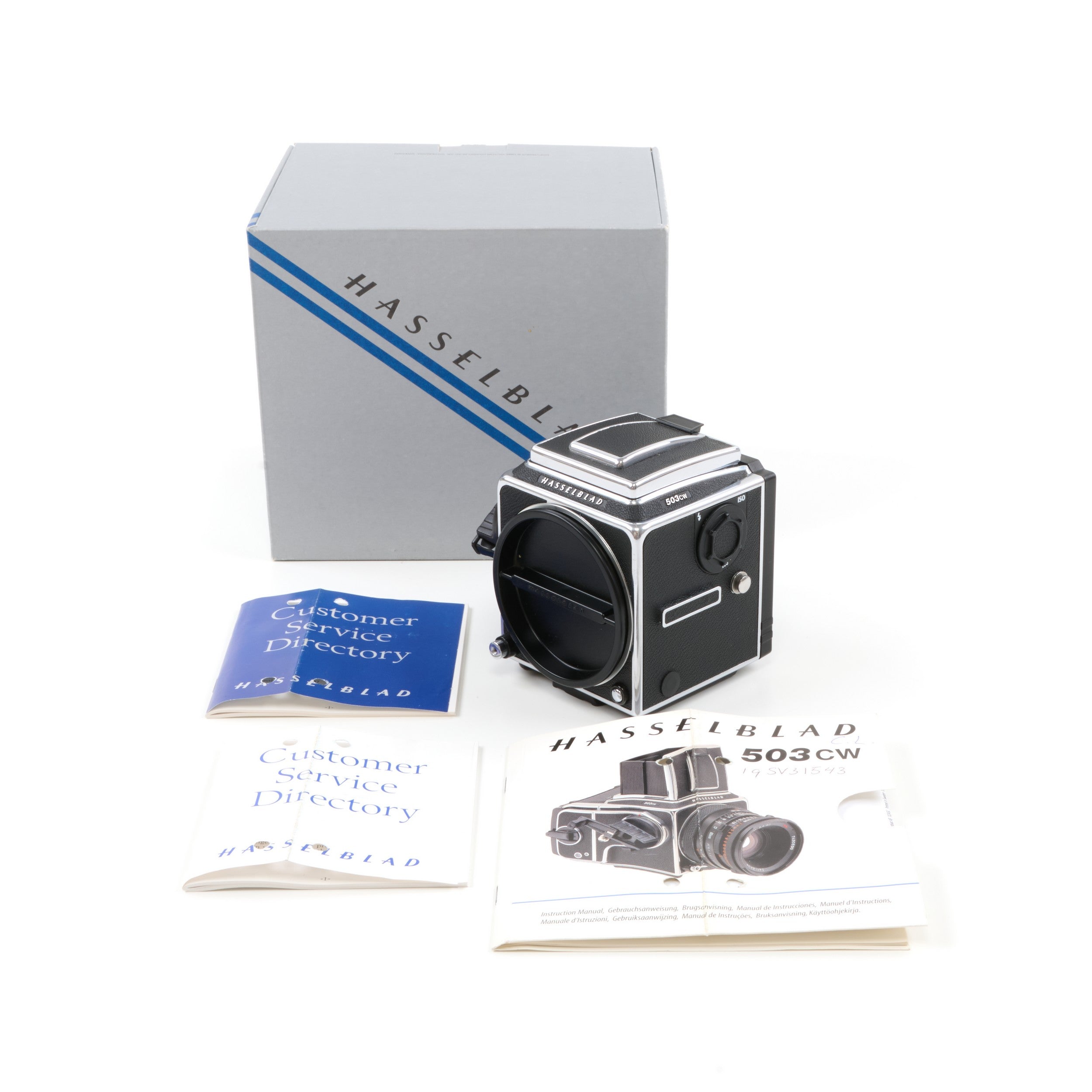 Hasselblad 503CW Silver ISO 3200 + Box