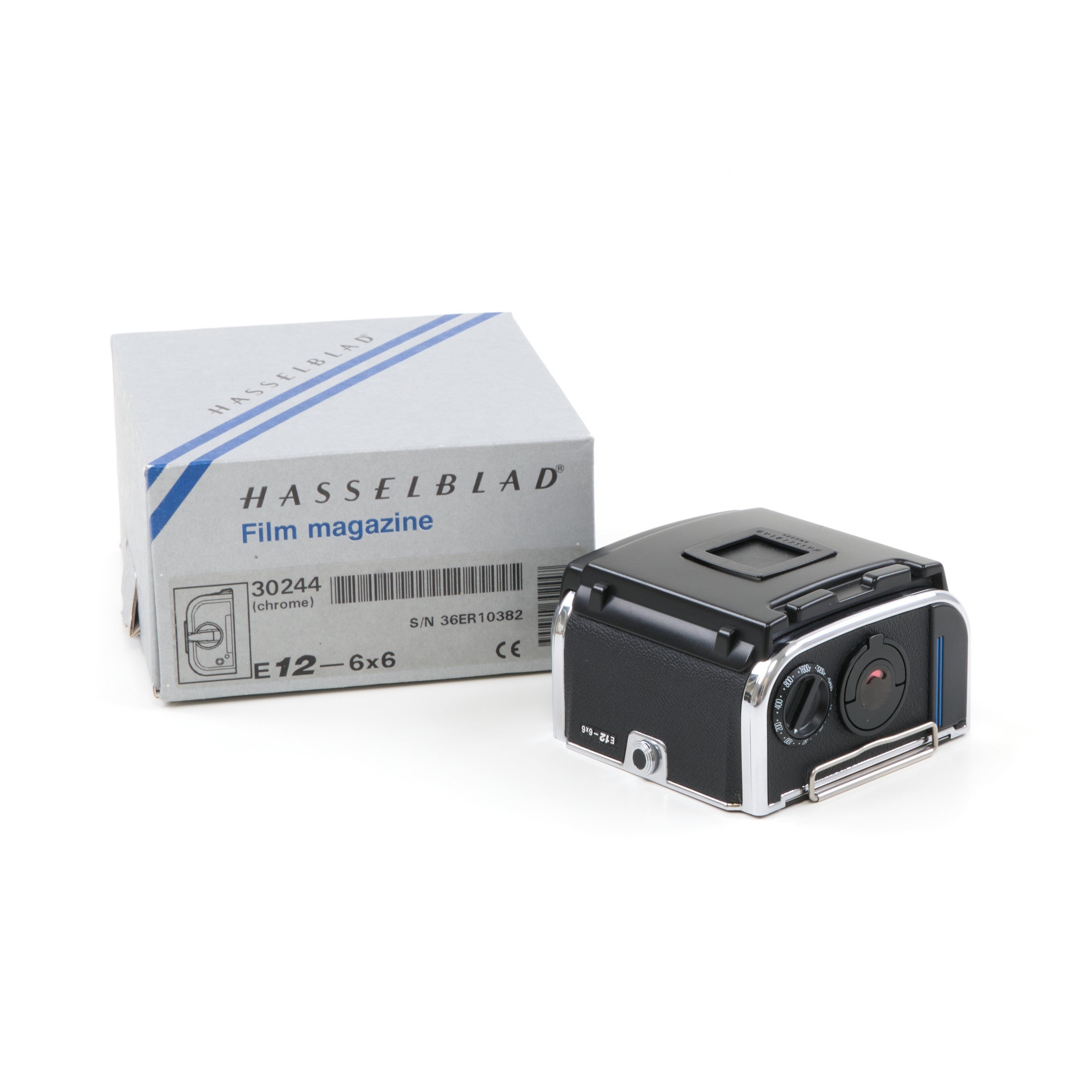 Hasselblad E12 Film Back Chrome + Box