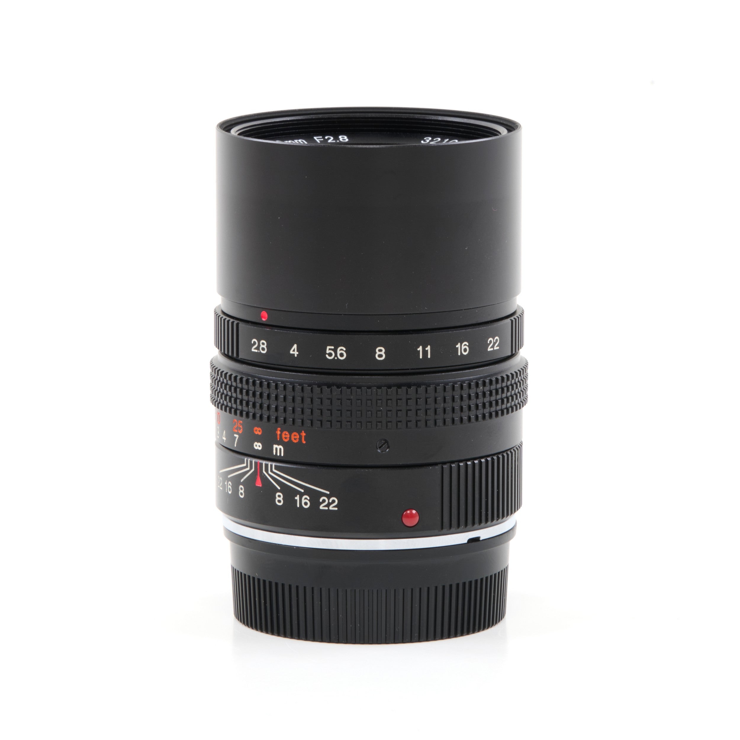 Konica M-Hexanon 90mm f2.8 NOS + Box