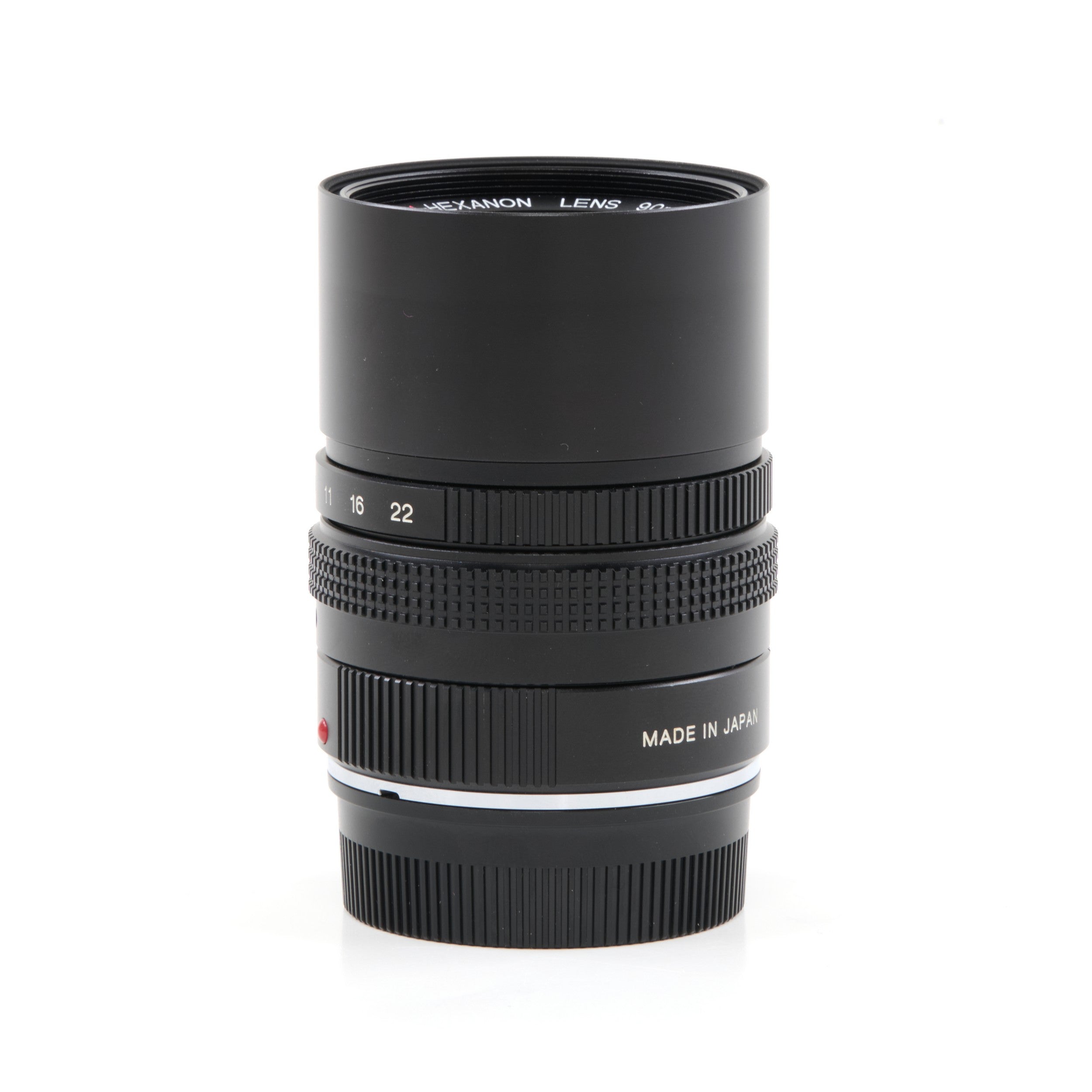 Konica M-Hexanon 90mm f2.8 NOS + Box