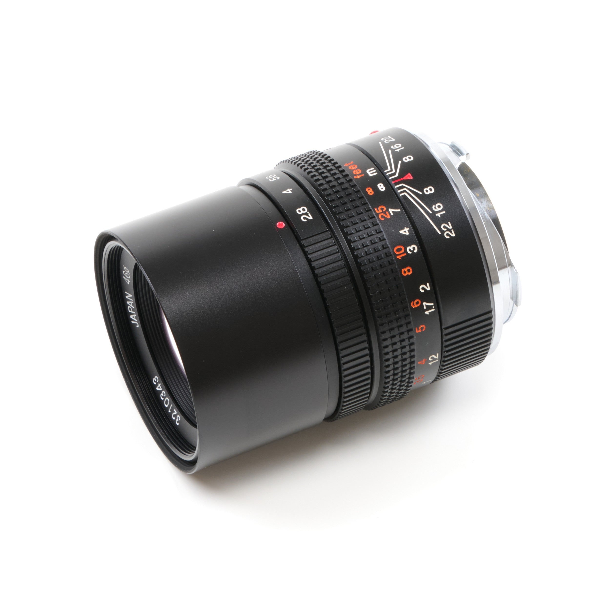 Konica M-Hexanon 90mm f2.8 NOS + Box