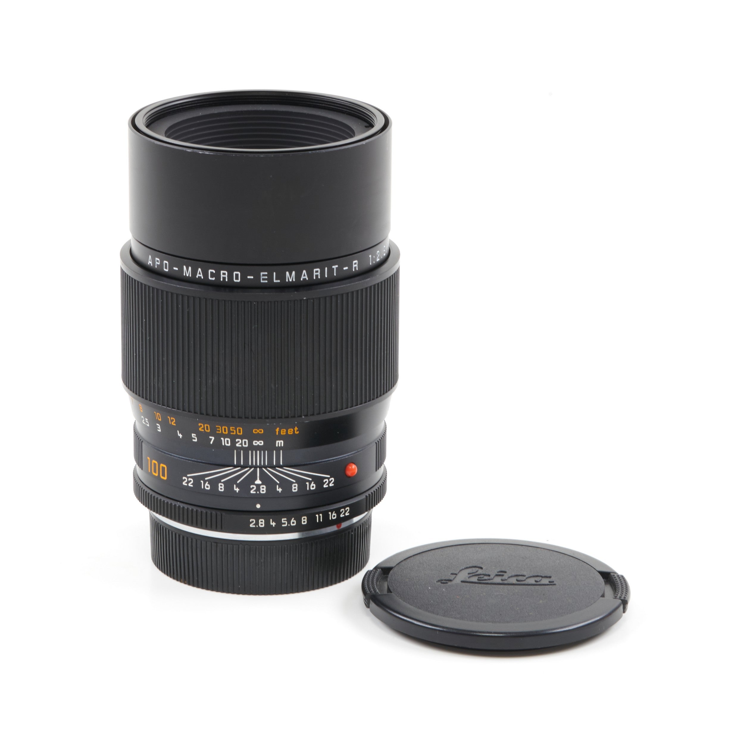 Leica 100mm f2.8 APO-Macro-Elmarit-R ROM + Box