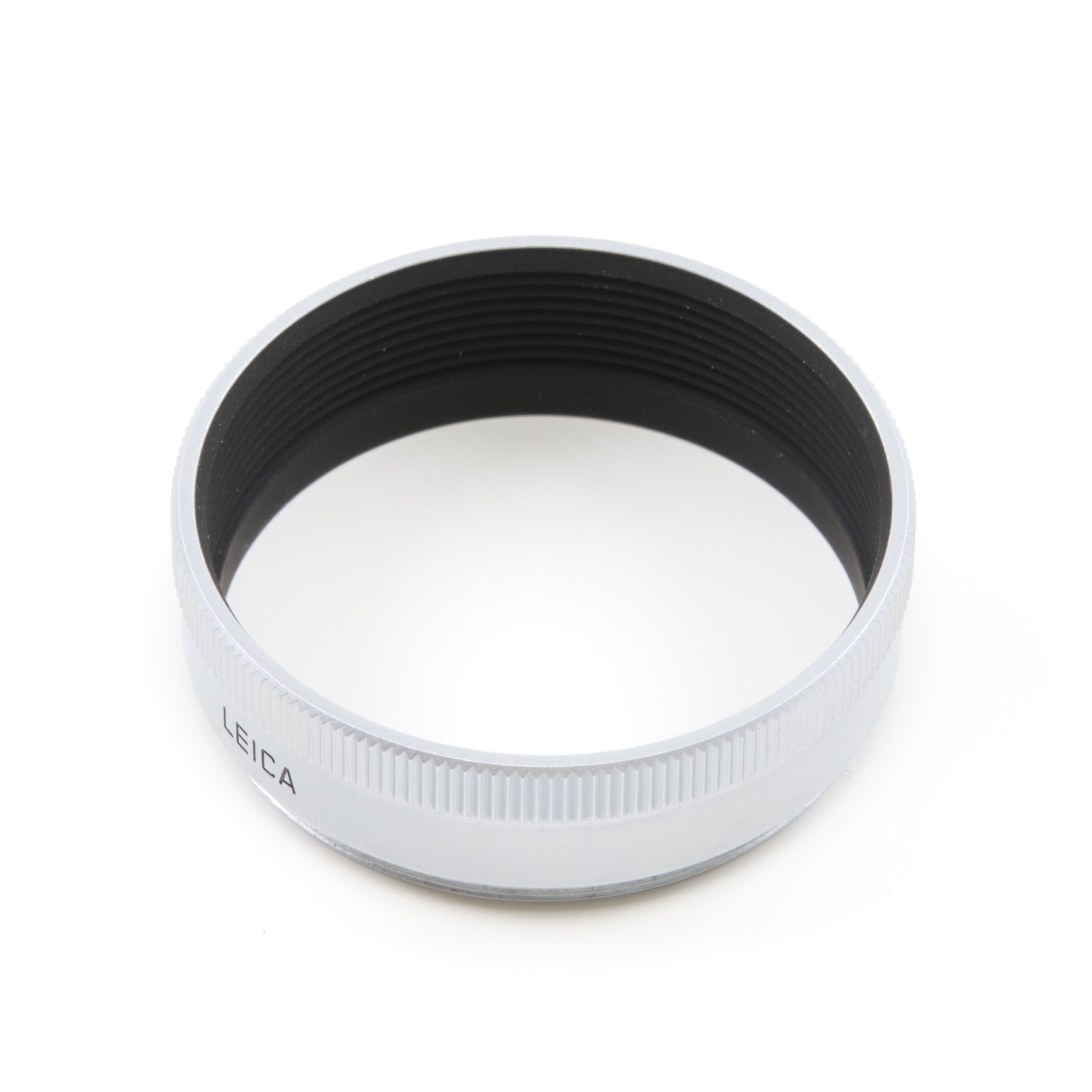 Leica 12549 Lens Hood Silver For Leica 50mm Elmar-M