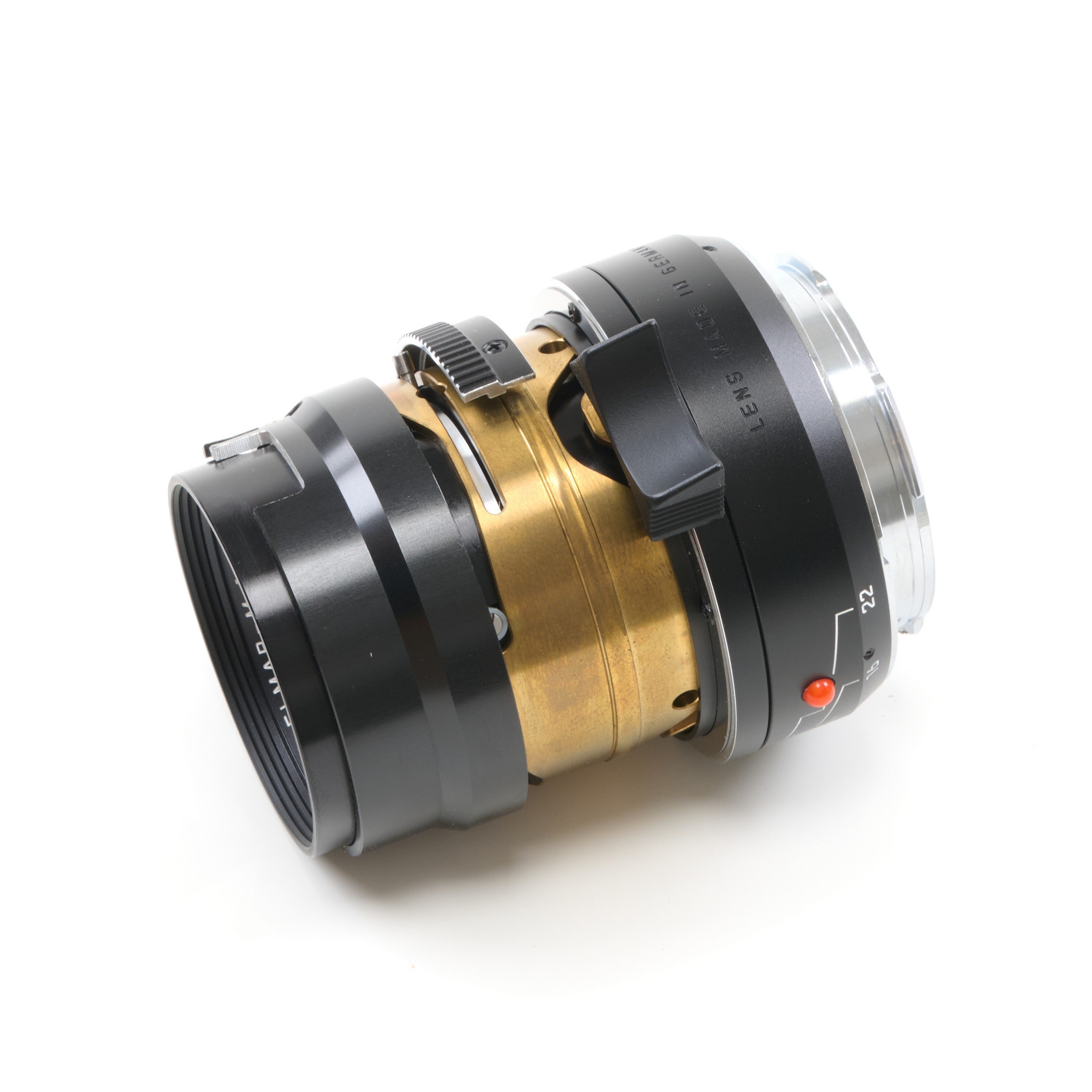 Leica 28-35-50mm f4 Tri-Elmar-M ASPH E49 Cut Away Demonstration