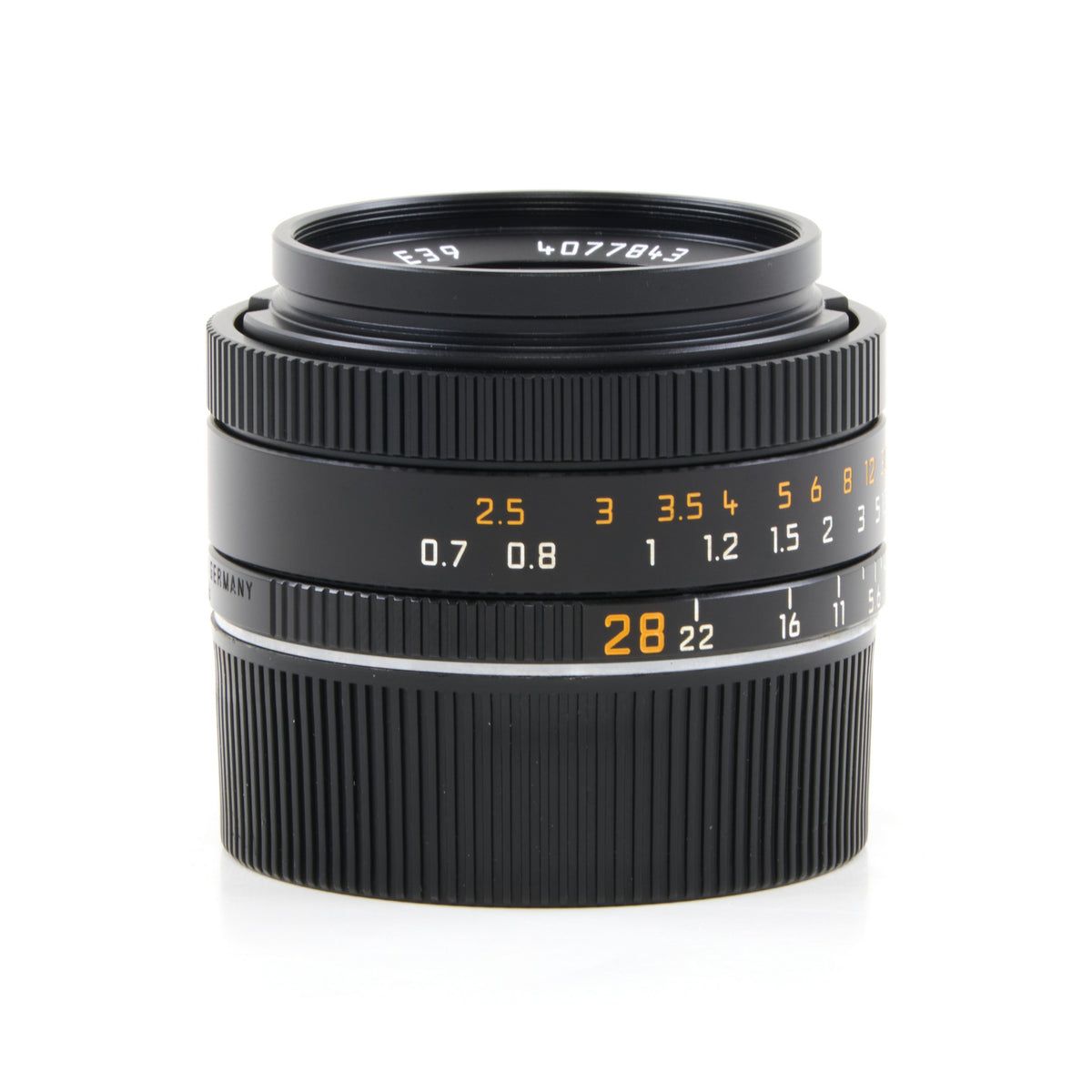 Leica 28mm f2.8 Elmarit-M ASPH + Box