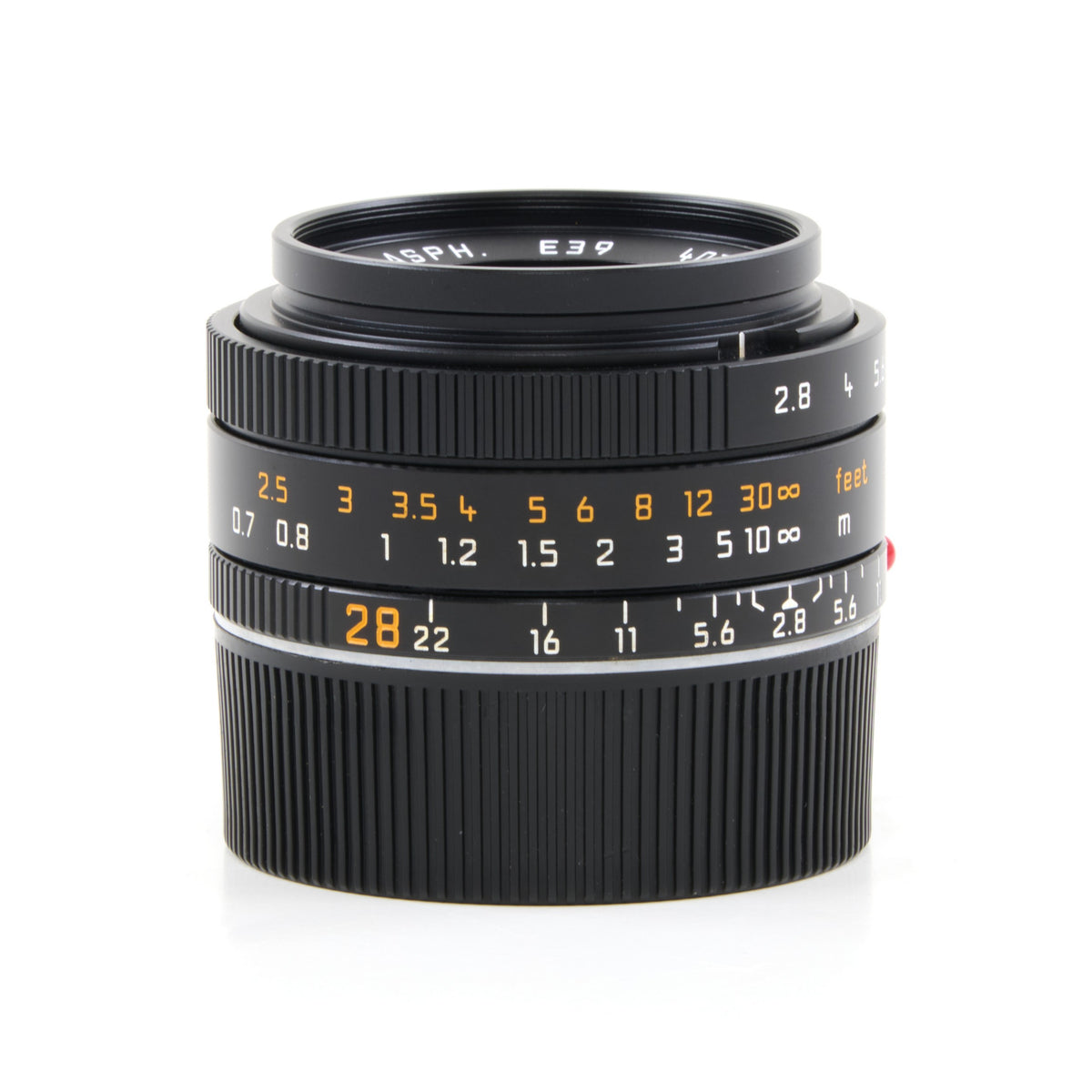 Leica 28mm f2.8 Elmarit-M ASPH + Box