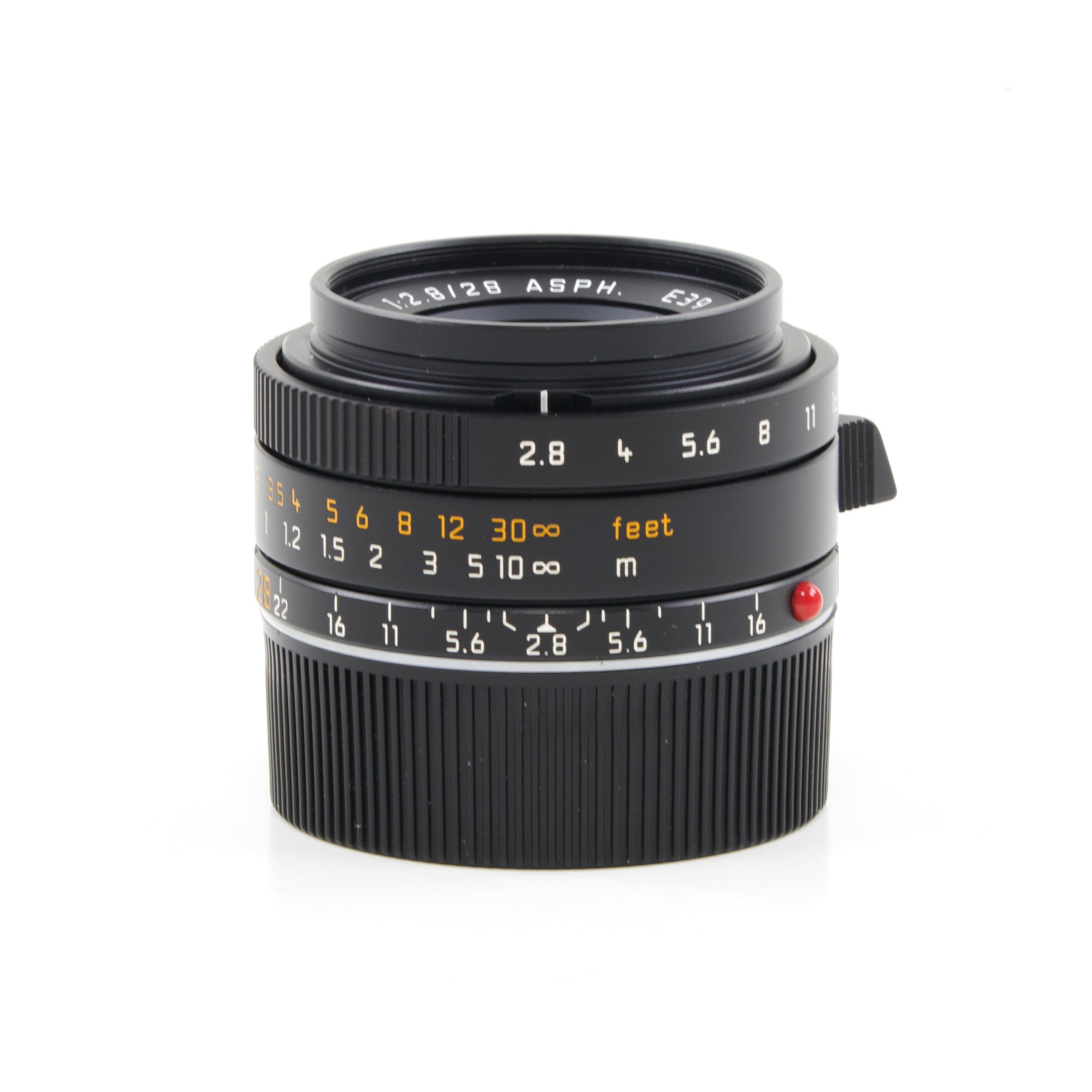 Leica 28mm f2.8 Elmarit-M ASPH + Box
