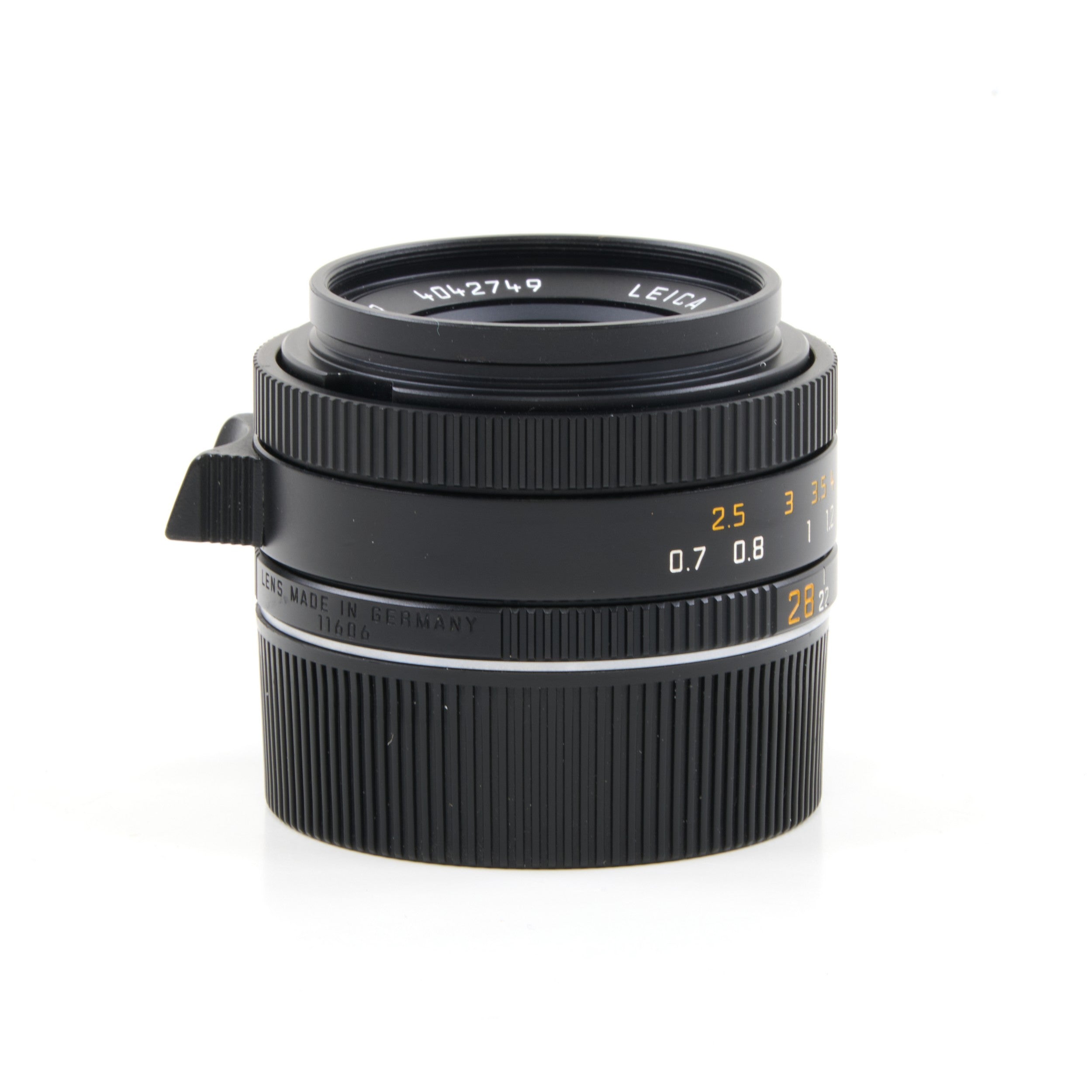 Leica 28mm f2.8 Elmarit-M ASPH + Box