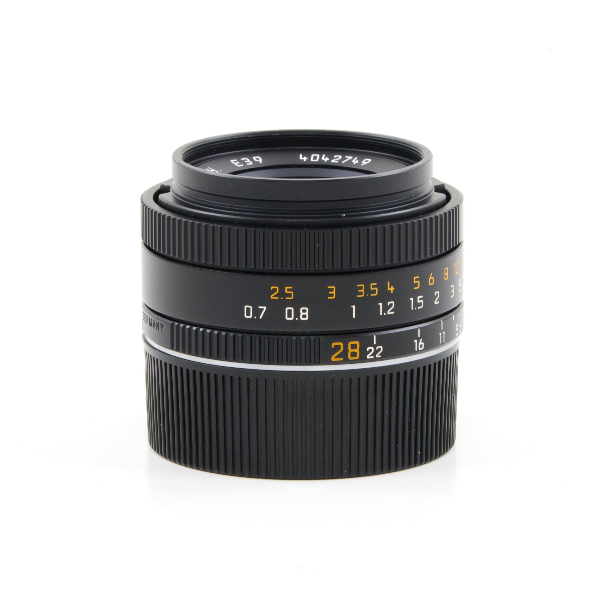 Leica 28mm f2.8 Elmarit-M ASPH + Box