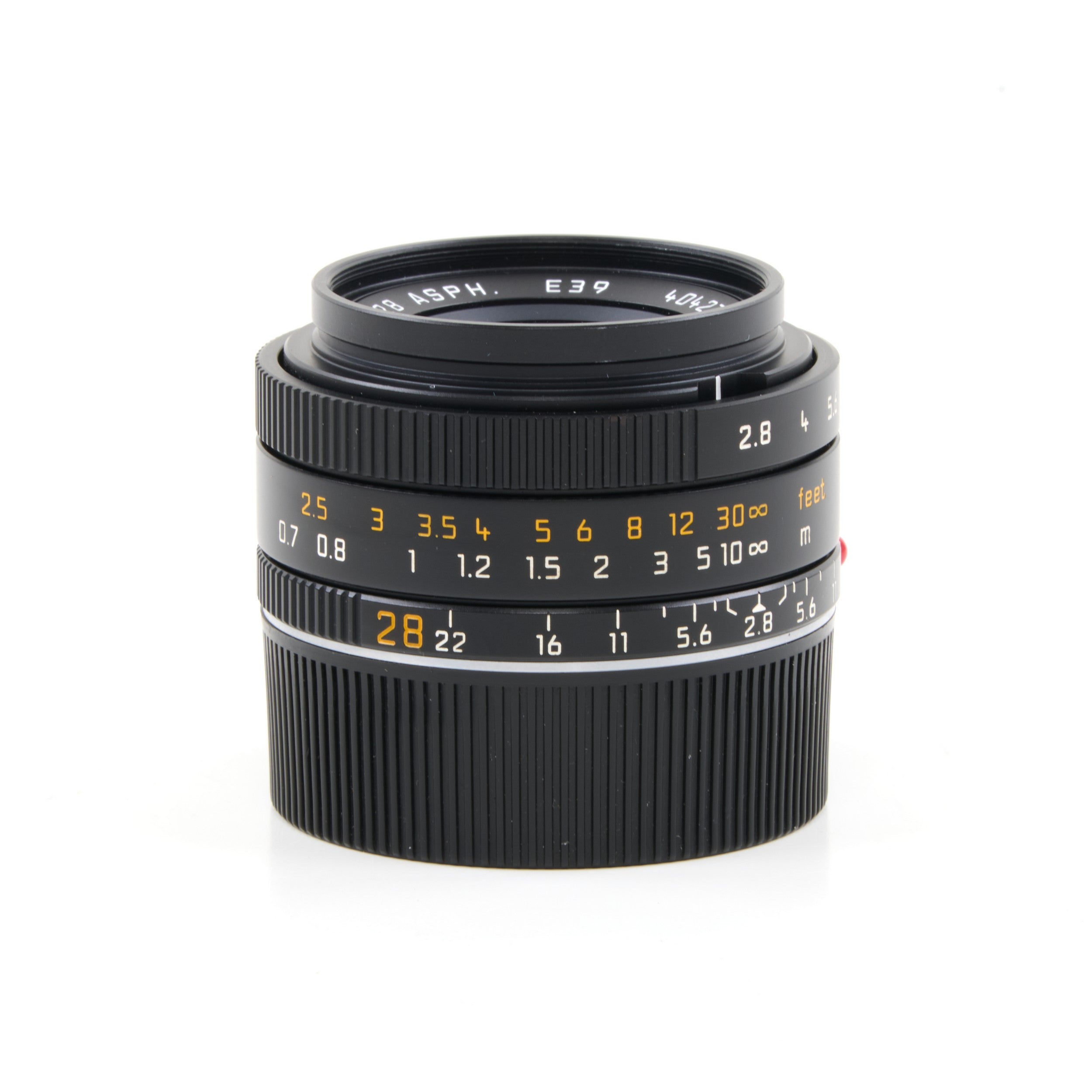 Leica 28mm f2.8 Elmarit-M ASPH + Box