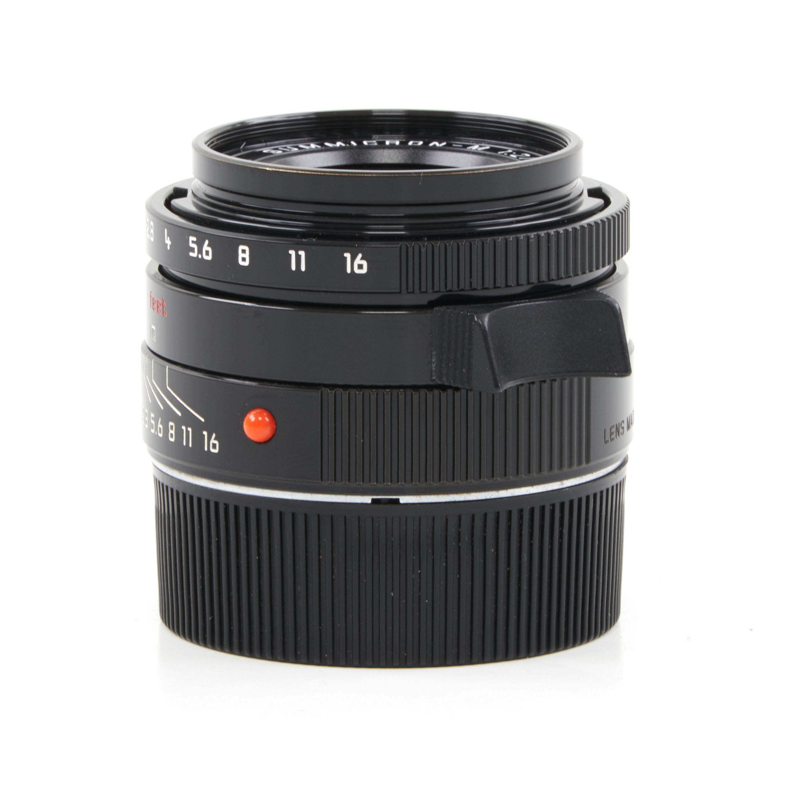 Leica 35mm f2 Summicron-M ASPH Millennium Black Paint + Box