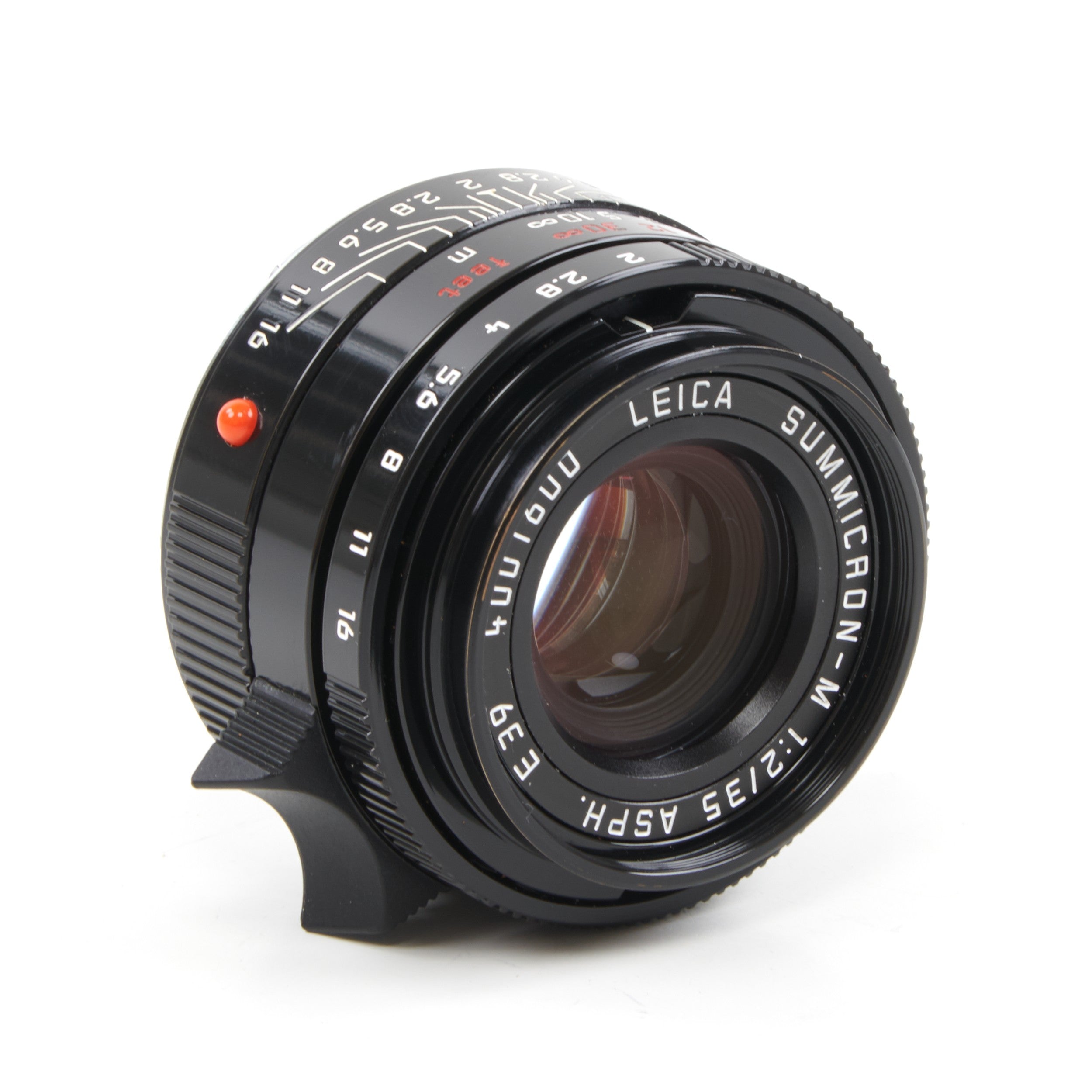Leica 35mm f2 Summicron-M ASPH Millennium Black Paint + Box