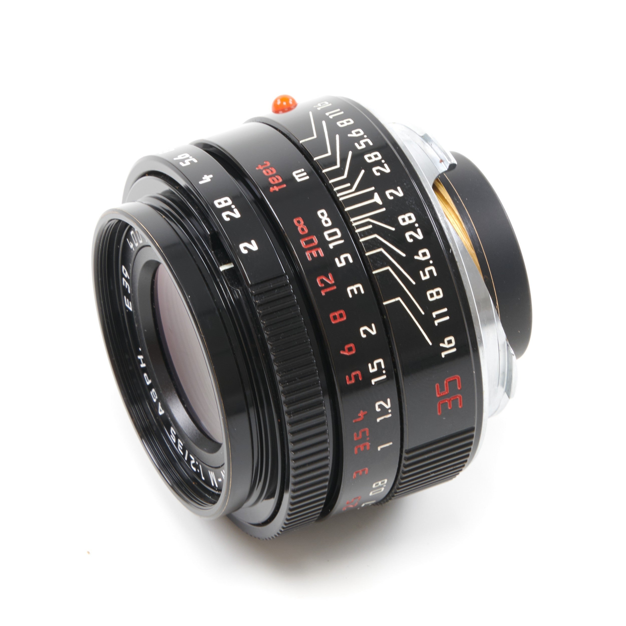 Leica 35mm f2 Summicron-M ASPH Millennium Black Paint + Box