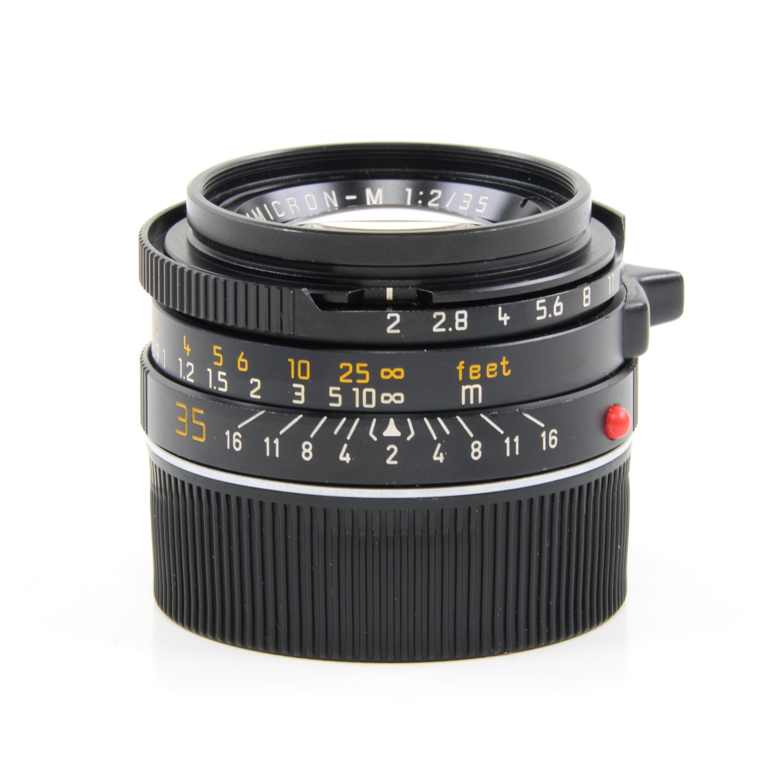 Leica 35mm f2 Summicron-M Black 4th Version King Of Bokeh Germany