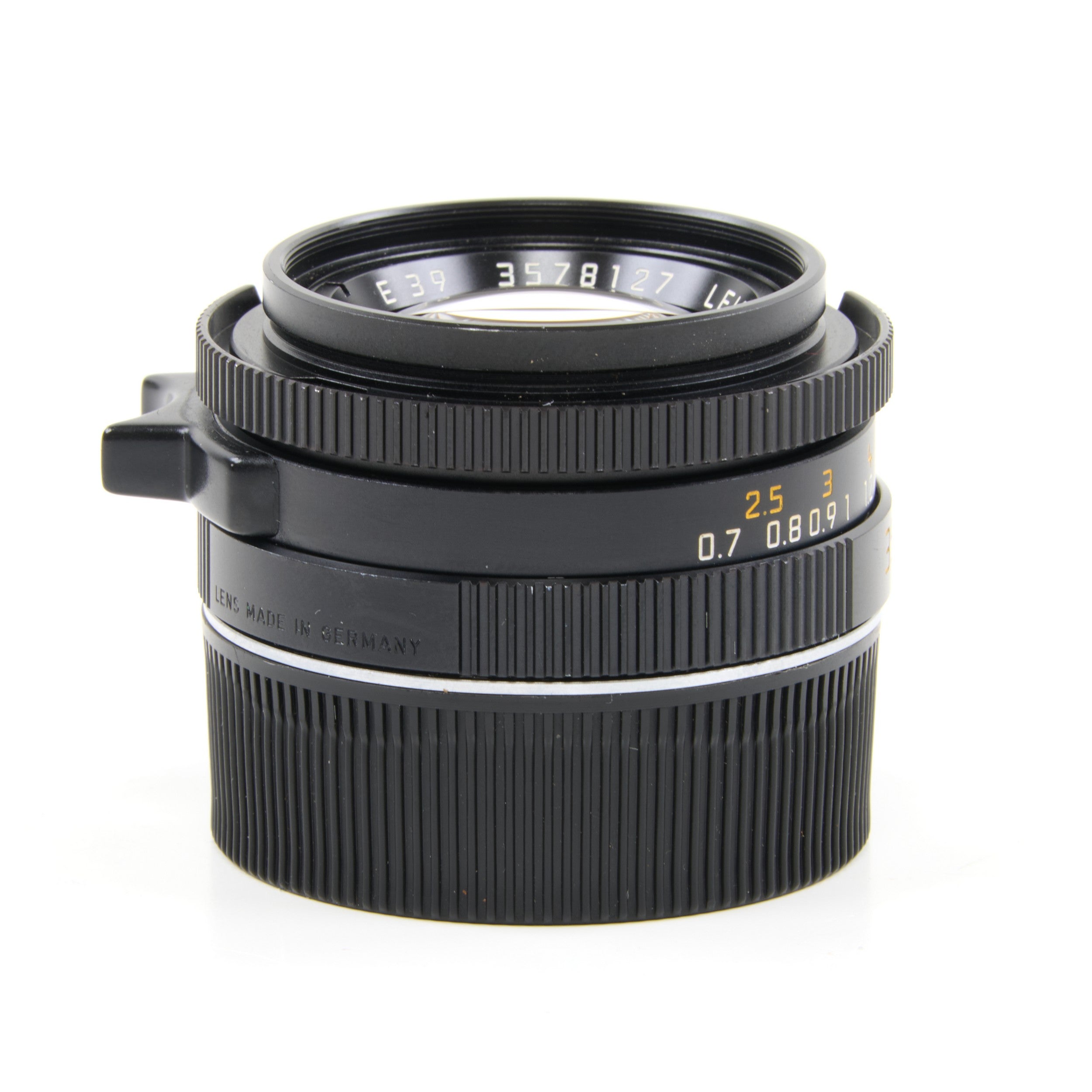 Leica 35mm f2 Summicron-M Black 4th Version King Of Bokeh Germany