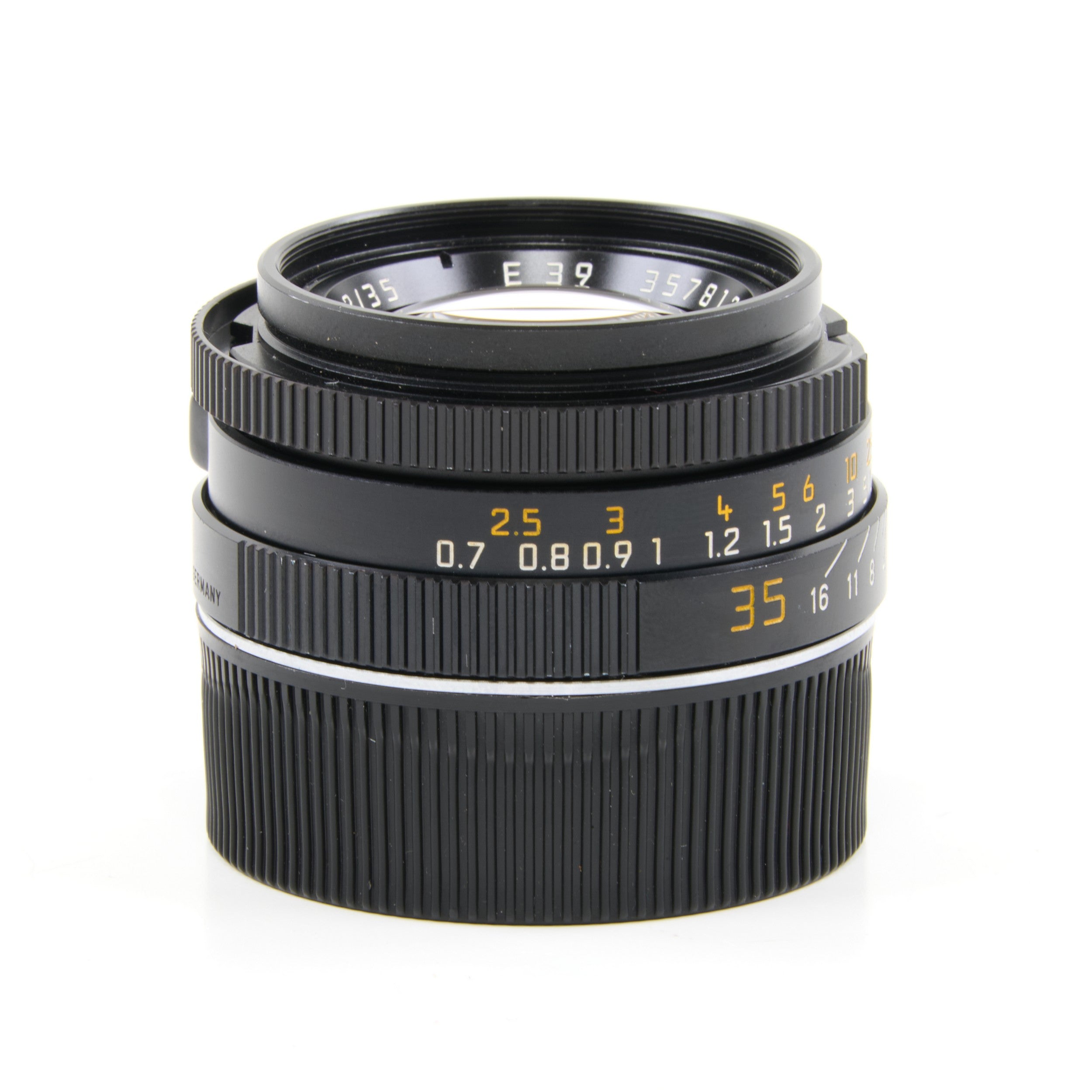 Leica 35mm f2 Summicron-M Black 4th Version King Of Bokeh Germany