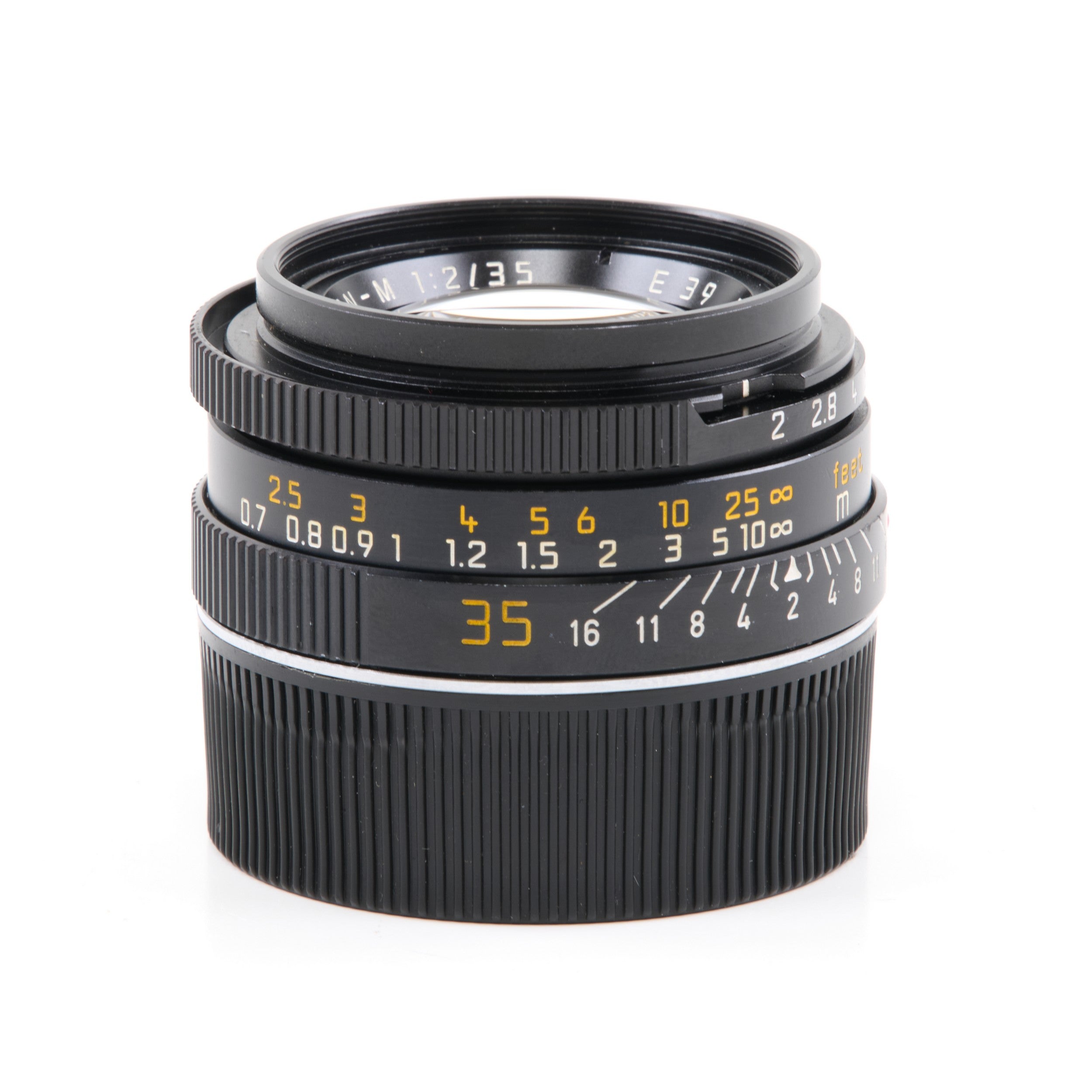 Leica 35mm f2 Summicron-M Black 4th Version King Of Bokeh Germany
