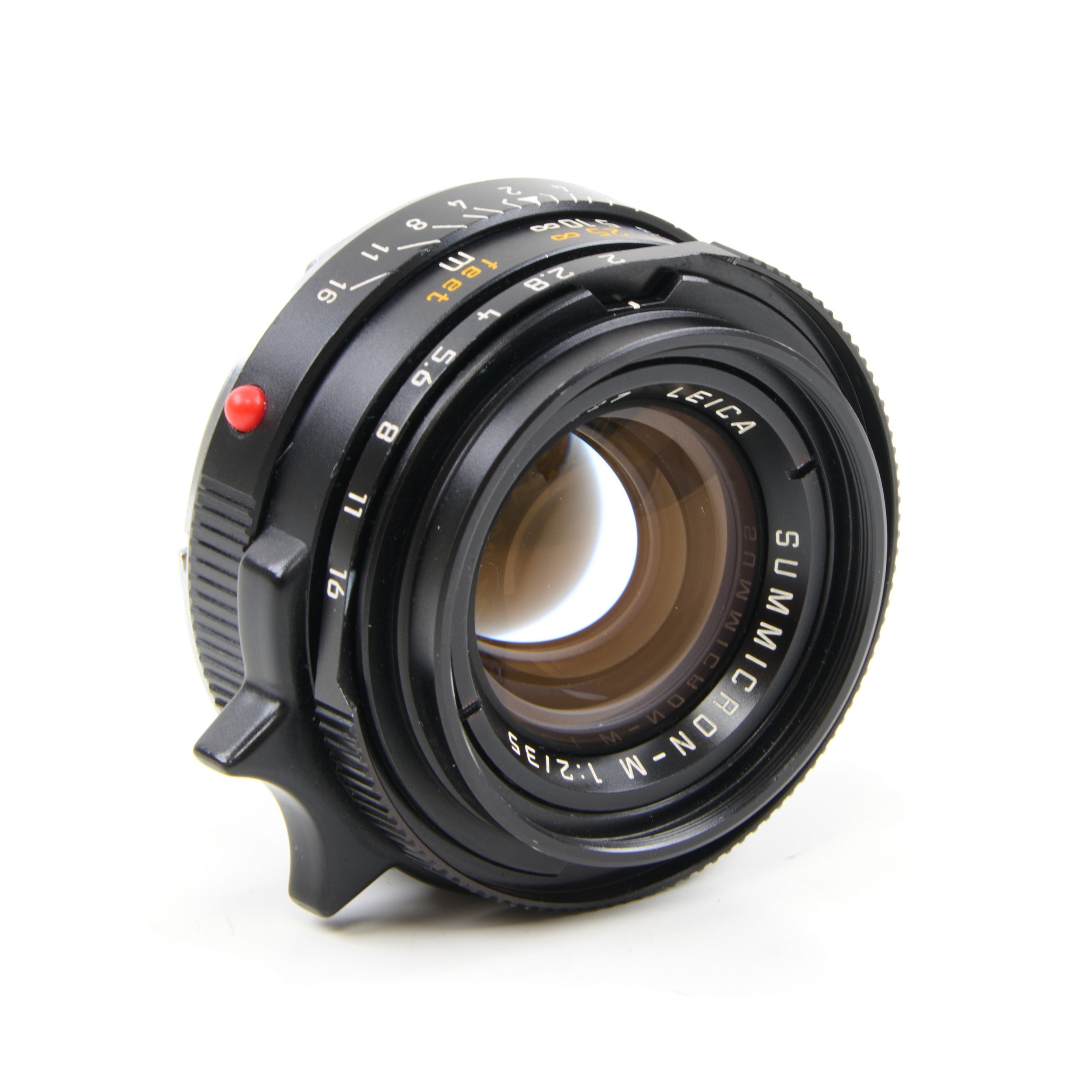 Leica 35mm f2 Summicron-M Black 4th Version King Of Bokeh Germany