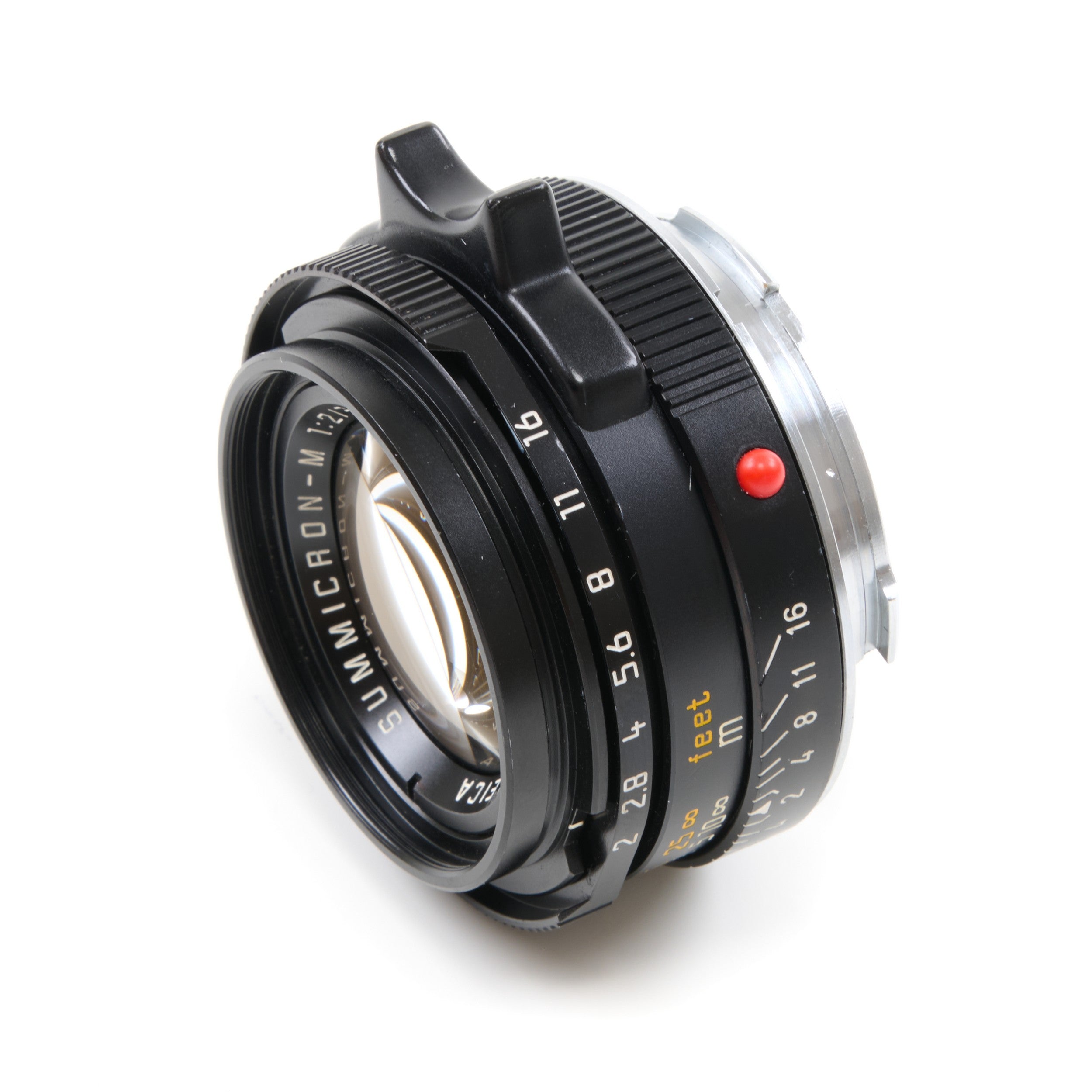 Leica 35mm f2 Summicron-M Black 4th Version King Of Bokeh Germany