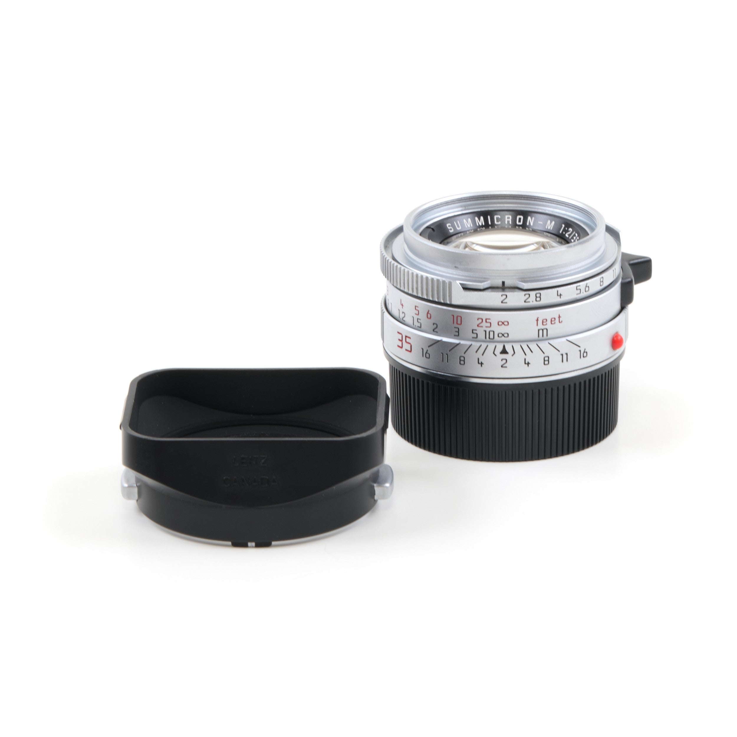 Leica 35mm f2 Summicron-M Silver 6-Bit 4th Version King Of Bokeh Germany