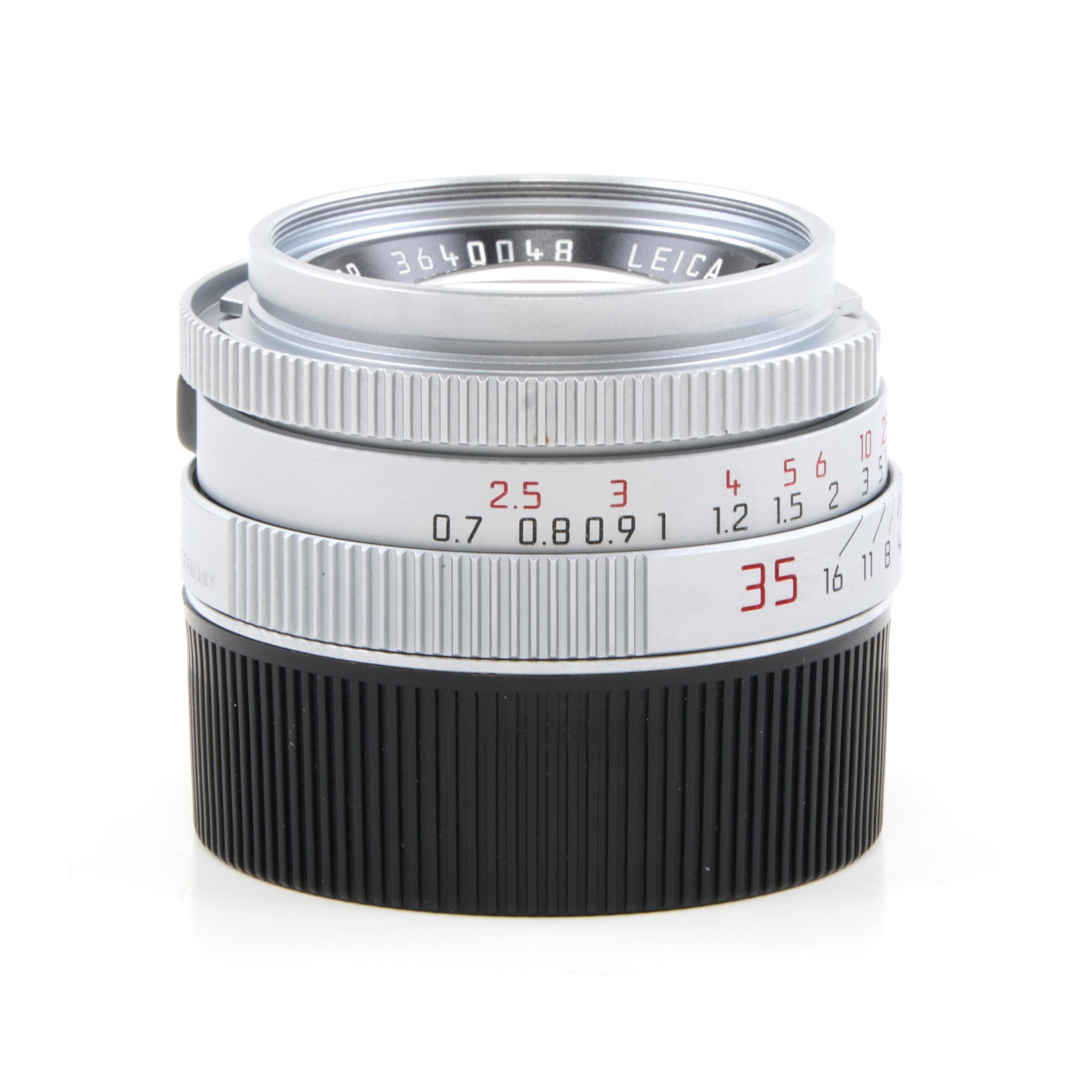 Leica 35mm f2 Summicron-M Silver 4th Version King Of Bokeh Germany