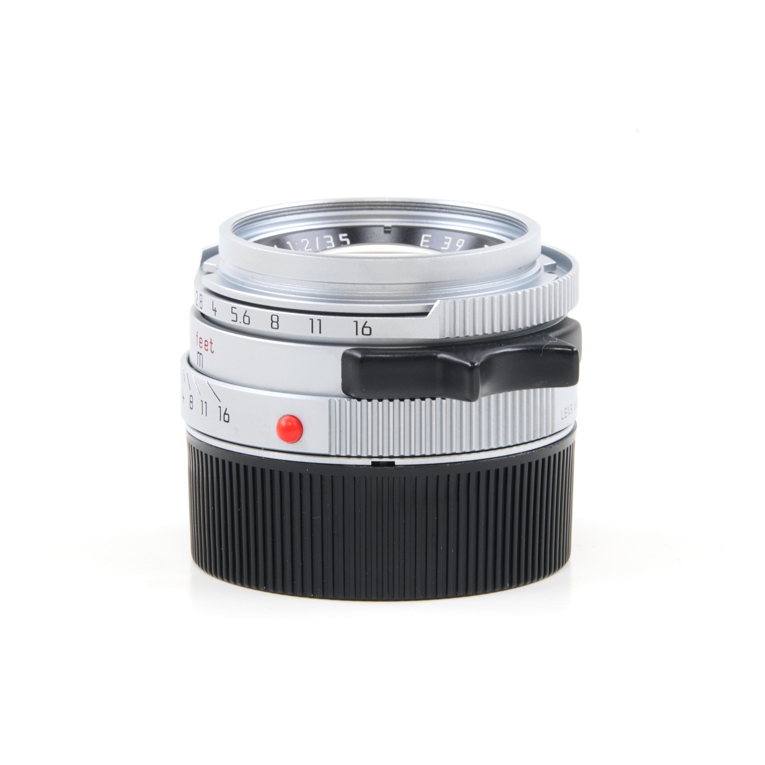 Leica 35mm f2 Summicron-M Silver 4th Version King Of Bokeh Germany + Box