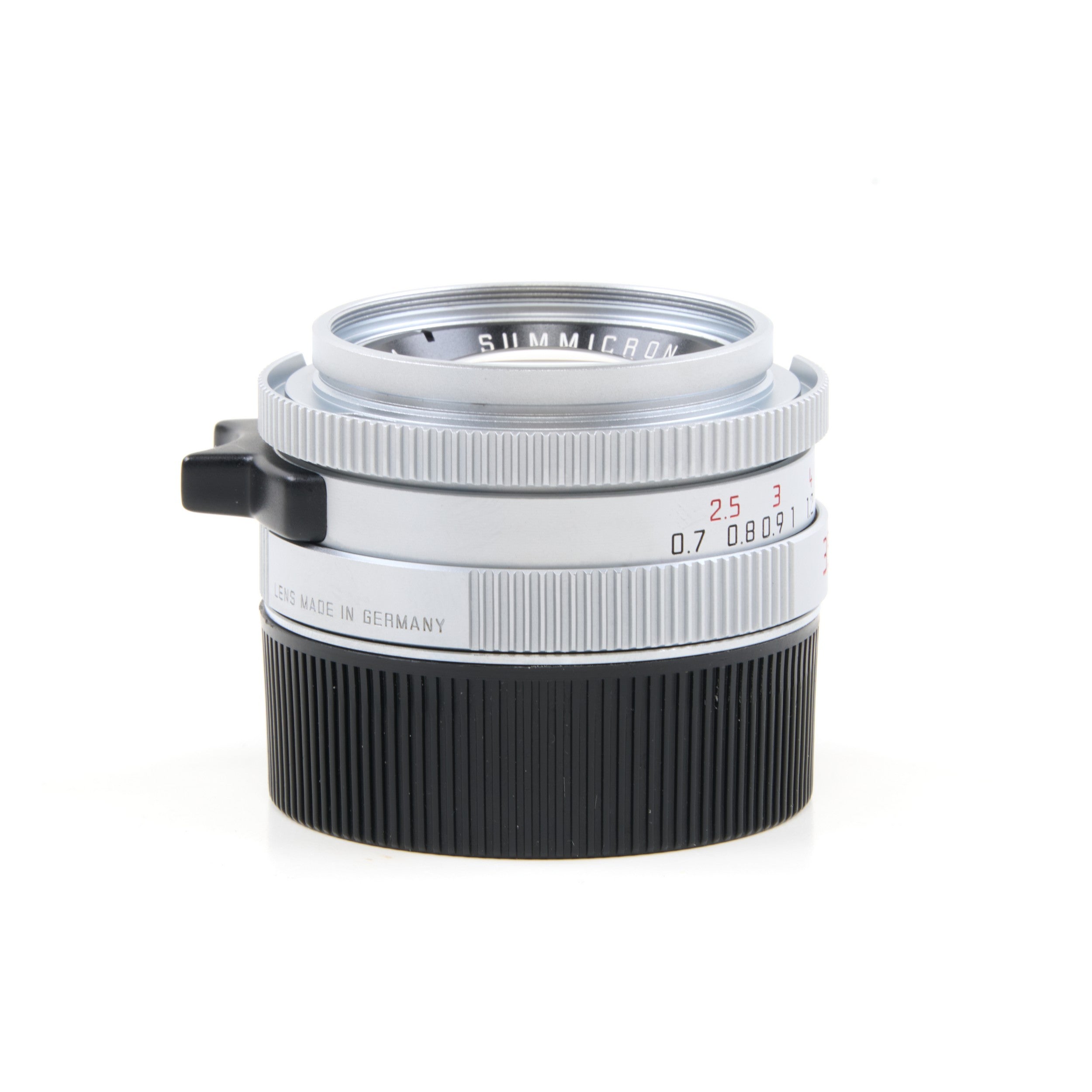 Leica 35mm f2 Summicron-M Silver 4th Version King Of Bokeh Germany + Box