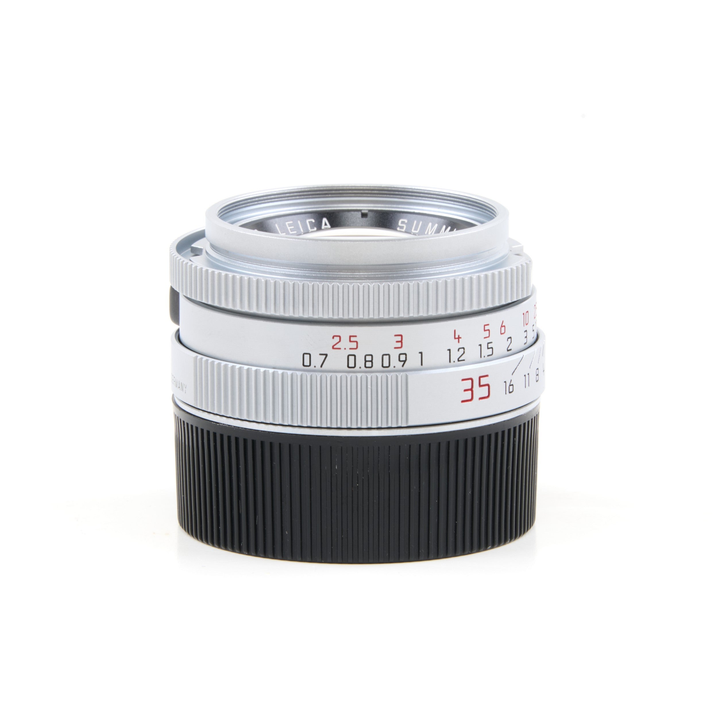 Leica 35mm f2 Summicron-M Silver 4th Version King Of Bokeh Germany + Box