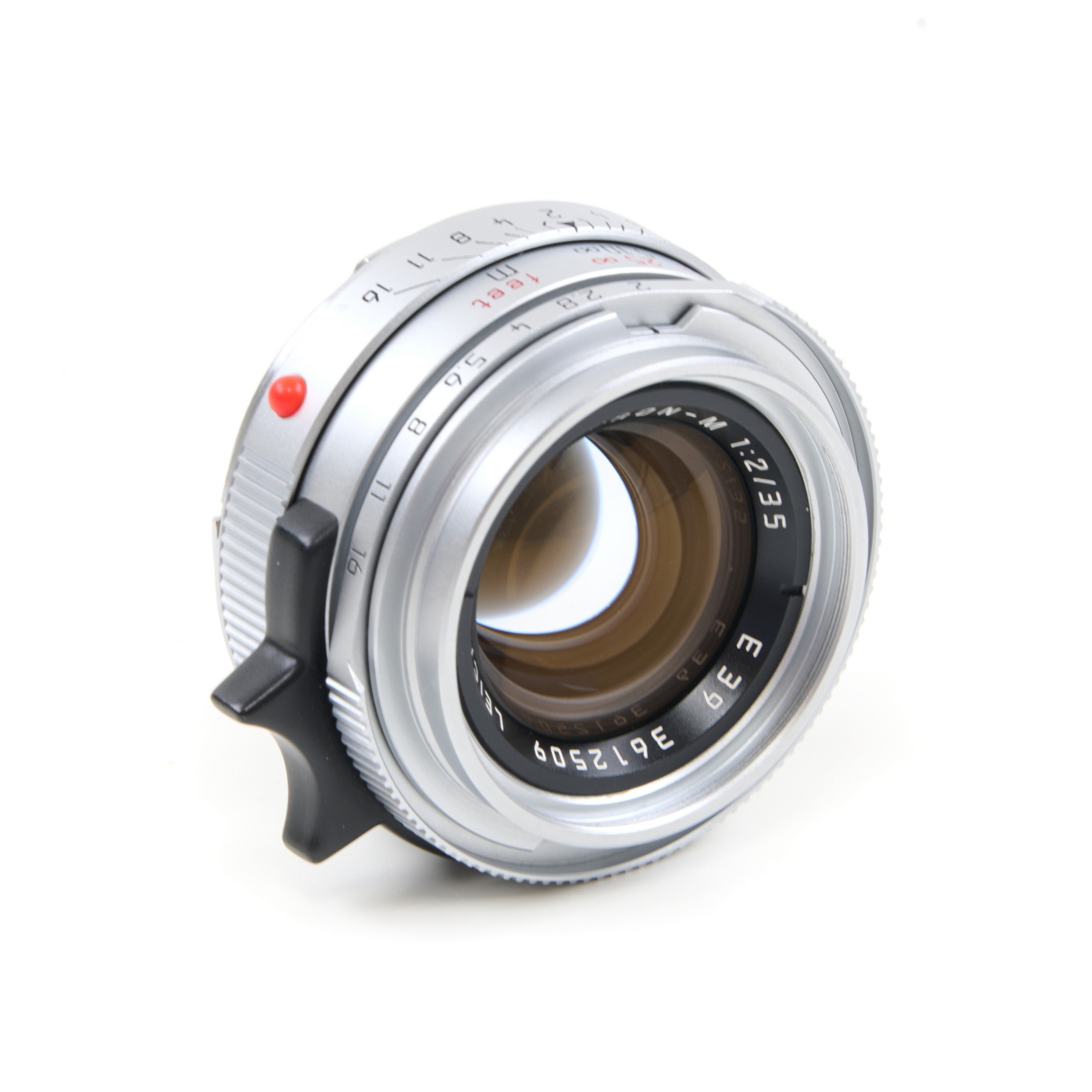 Leica 35mm f2 Summicron-M Silver 4th Version King Of Bokeh Germany + Box