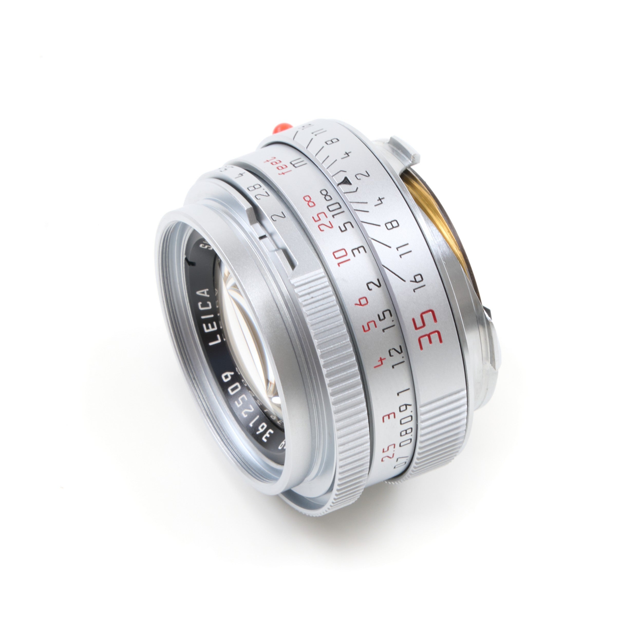 Leica 35mm f2 Summicron-M Silver 4th Version King Of Bokeh Germany + Box