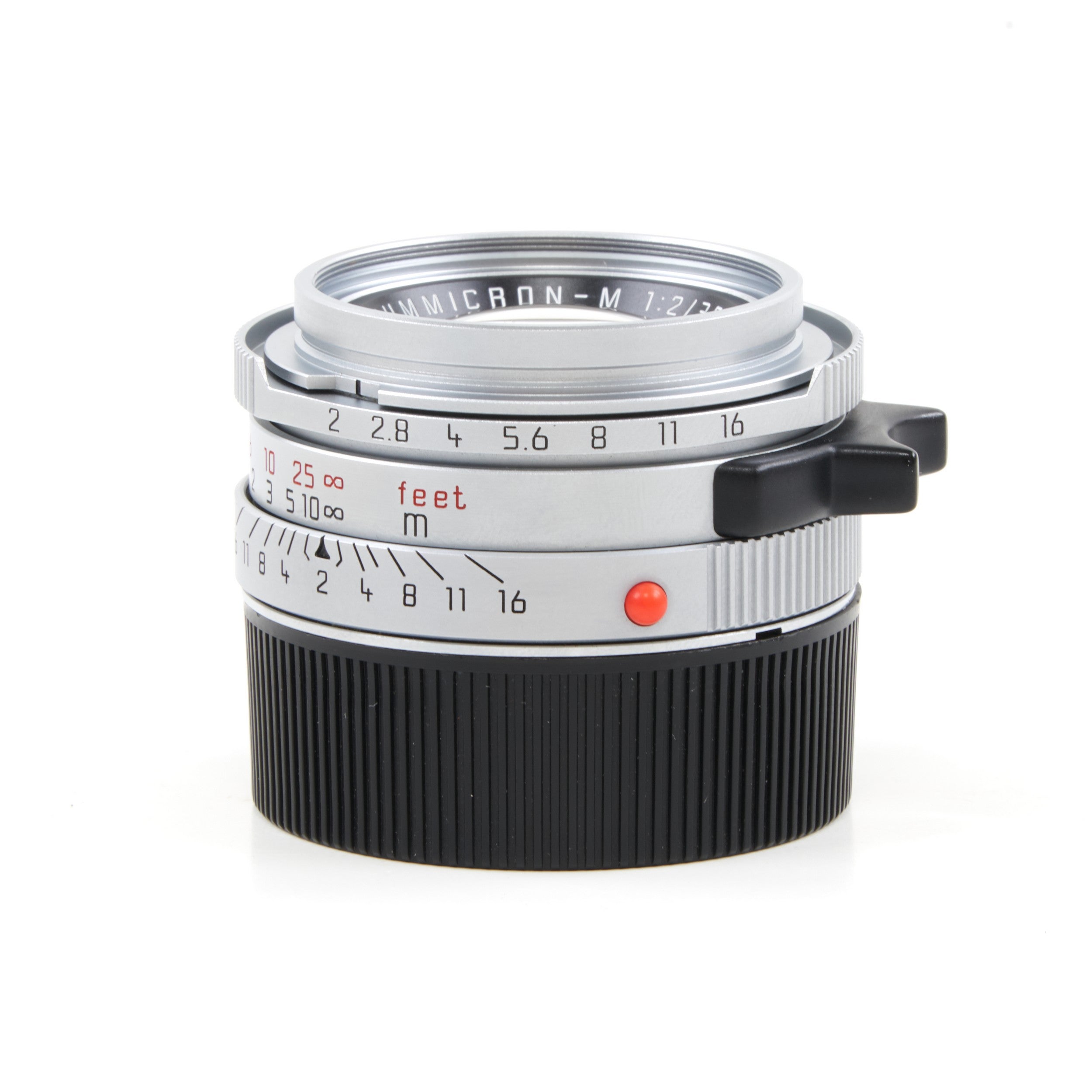 Leica 35mm f2 Summicron-M Silver 4th Version King Of Bokeh Germany + Box READ