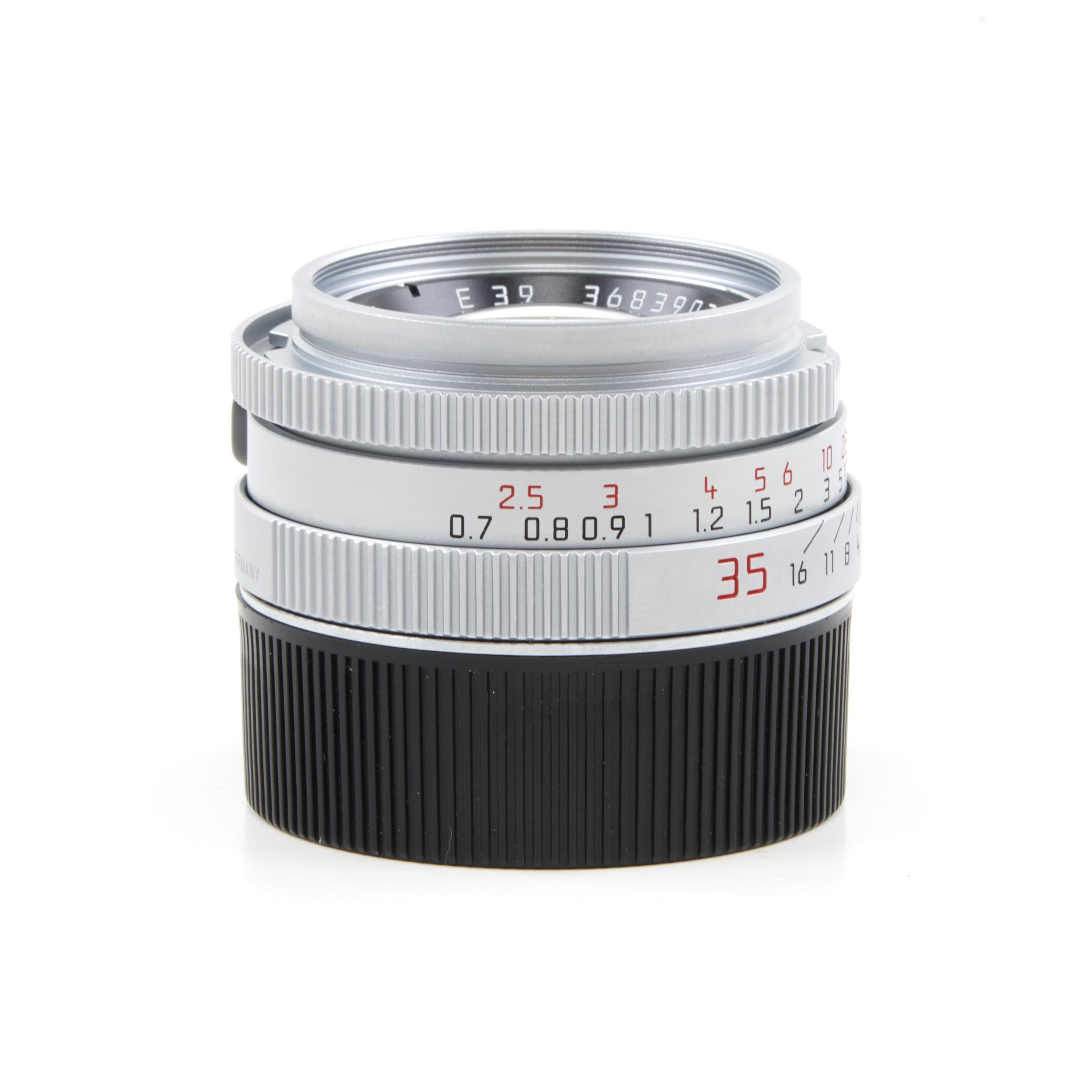 Leica 35mm f2 Summicron-M Silver 4th Version King Of Bokeh Germany + Box READ