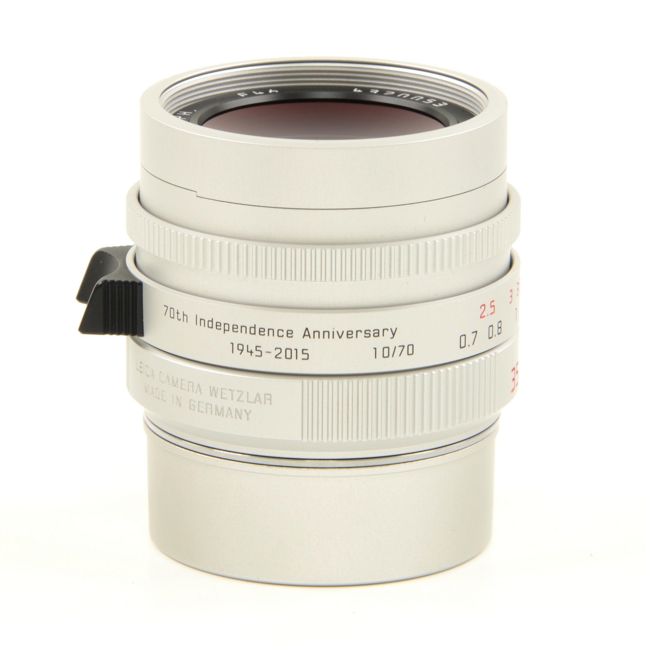 Leica 35mm f1.4 Summilux-M ASPH FLE + 50mm f0.95 Noctilux-M Silver Set "70th Anniversary Republic of Korea" + Box