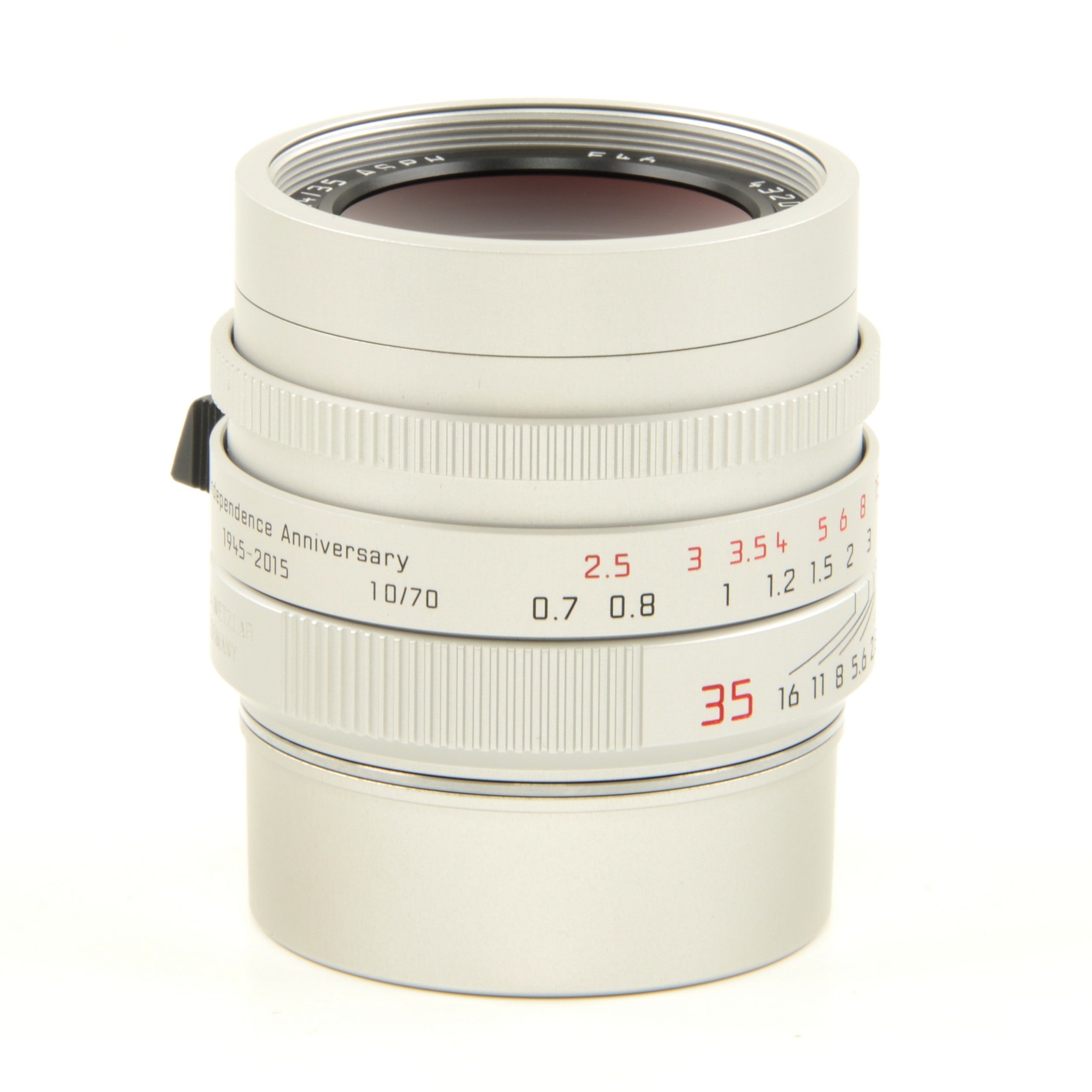 Leica 35mm f1.4 Summilux-M ASPH FLE + 50mm f0.95 Noctilux-M Silver Set "70th Anniversary Republic of Korea" + Box