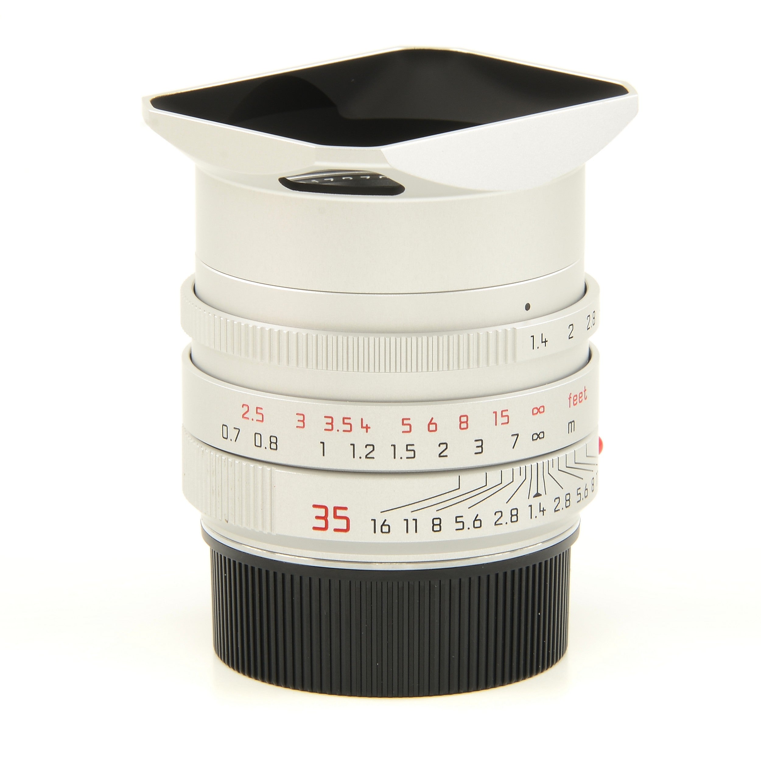 Leica 35mm f1.4 Summilux-M ASPH Silver FLE + Box