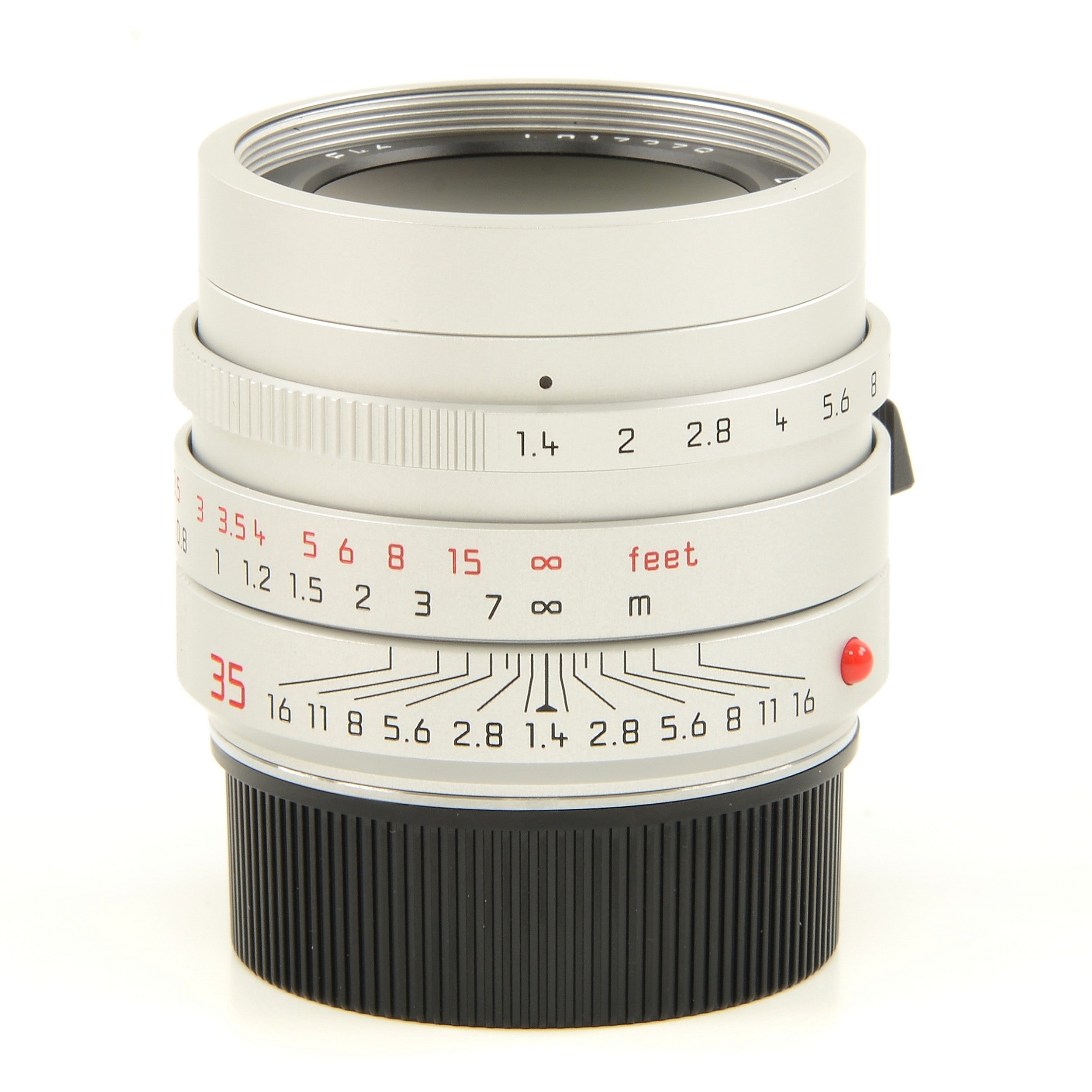 Leica 35mm f1.4 Summilux-M ASPH Silver FLE + Box