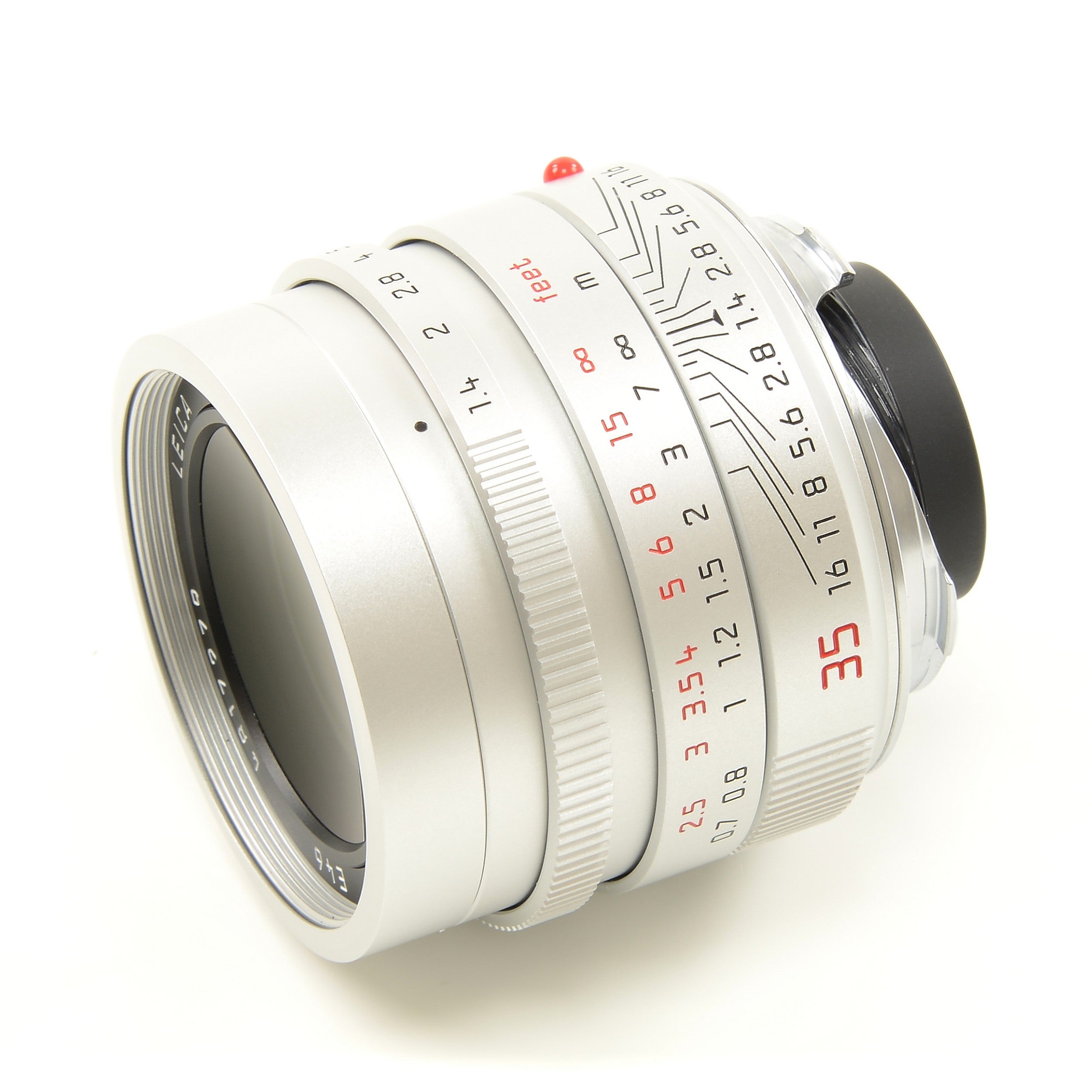 Leica 35mm f1.4 Summilux-M ASPH Silver FLE + Box