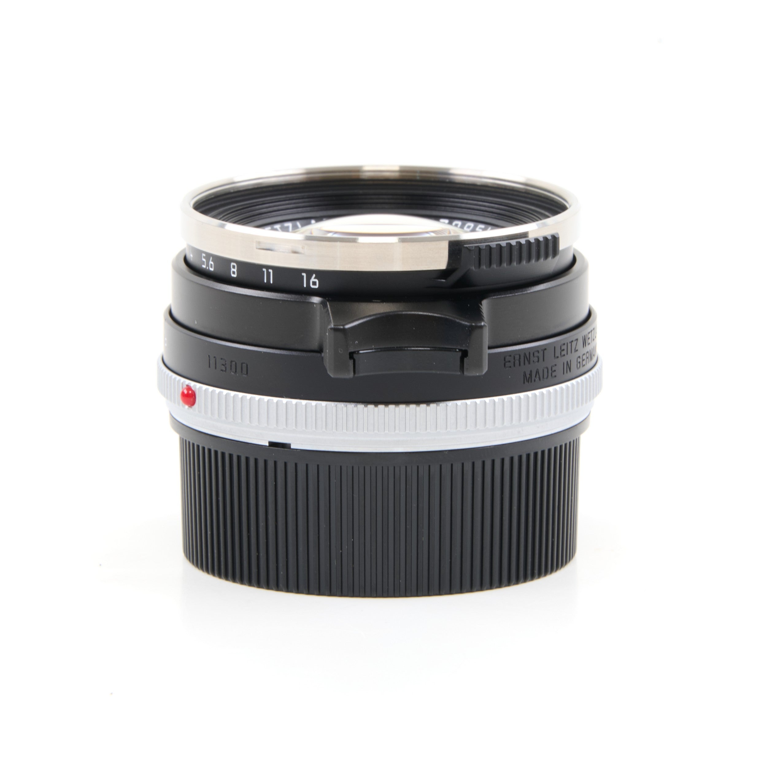 Leica 35mm f1.4 Summilux-M Black Classic Steel Rim Re-issue + Box
