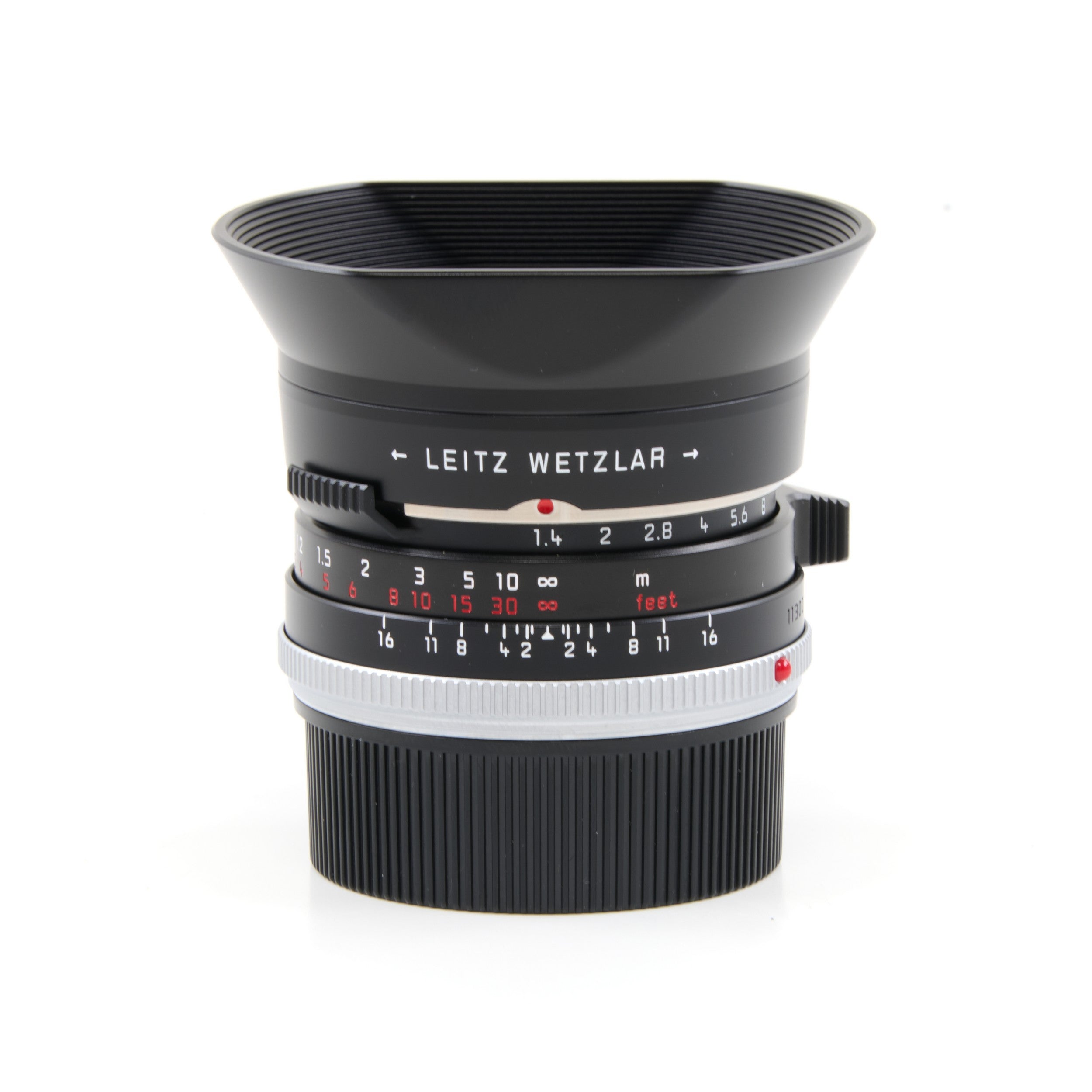 Leica 35mm f1.4 Summilux-M Black Classic Steel Rim Re-issue + Box