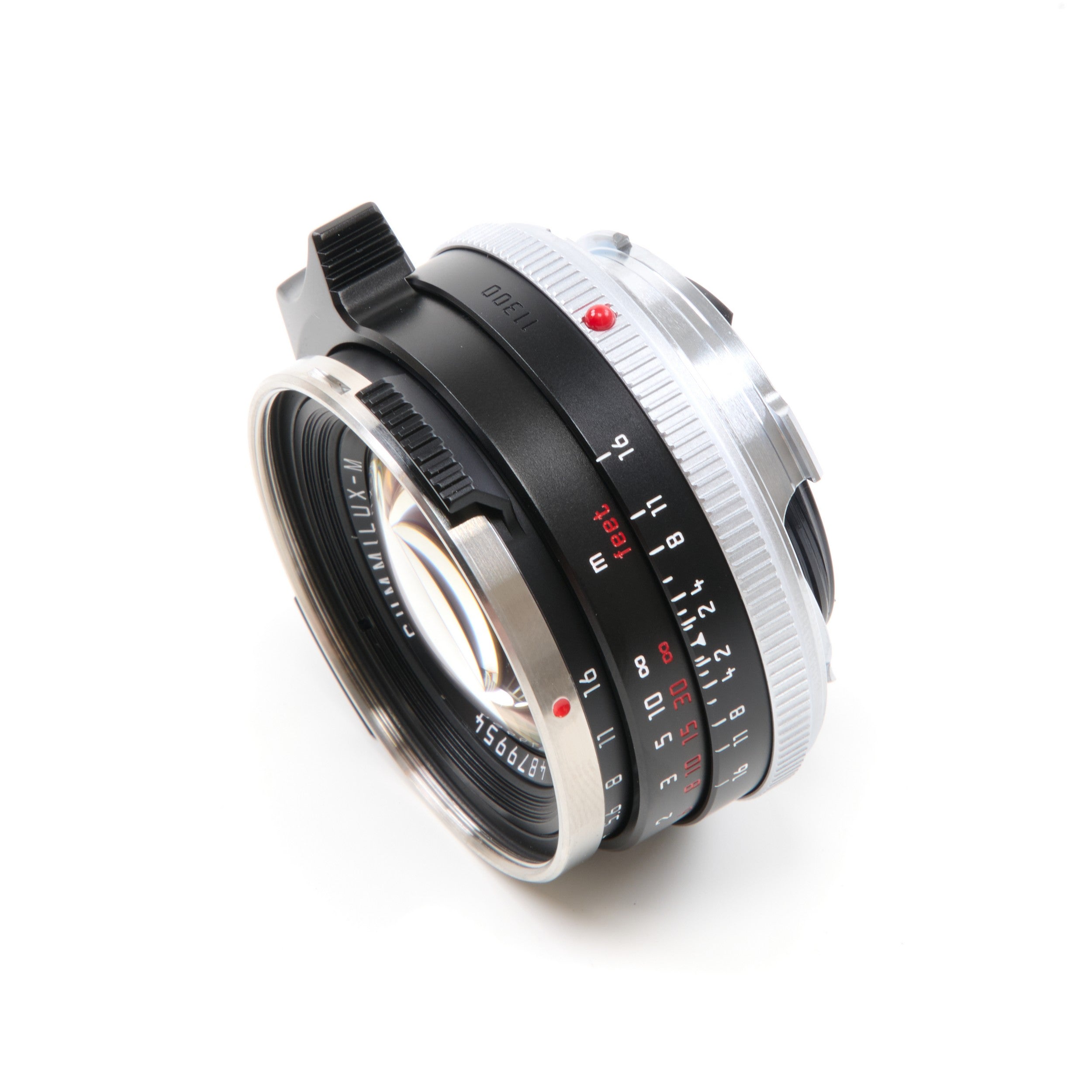 Leica 35mm f1.4 Summilux-M Black Classic Steel Rim Re-issue + Box